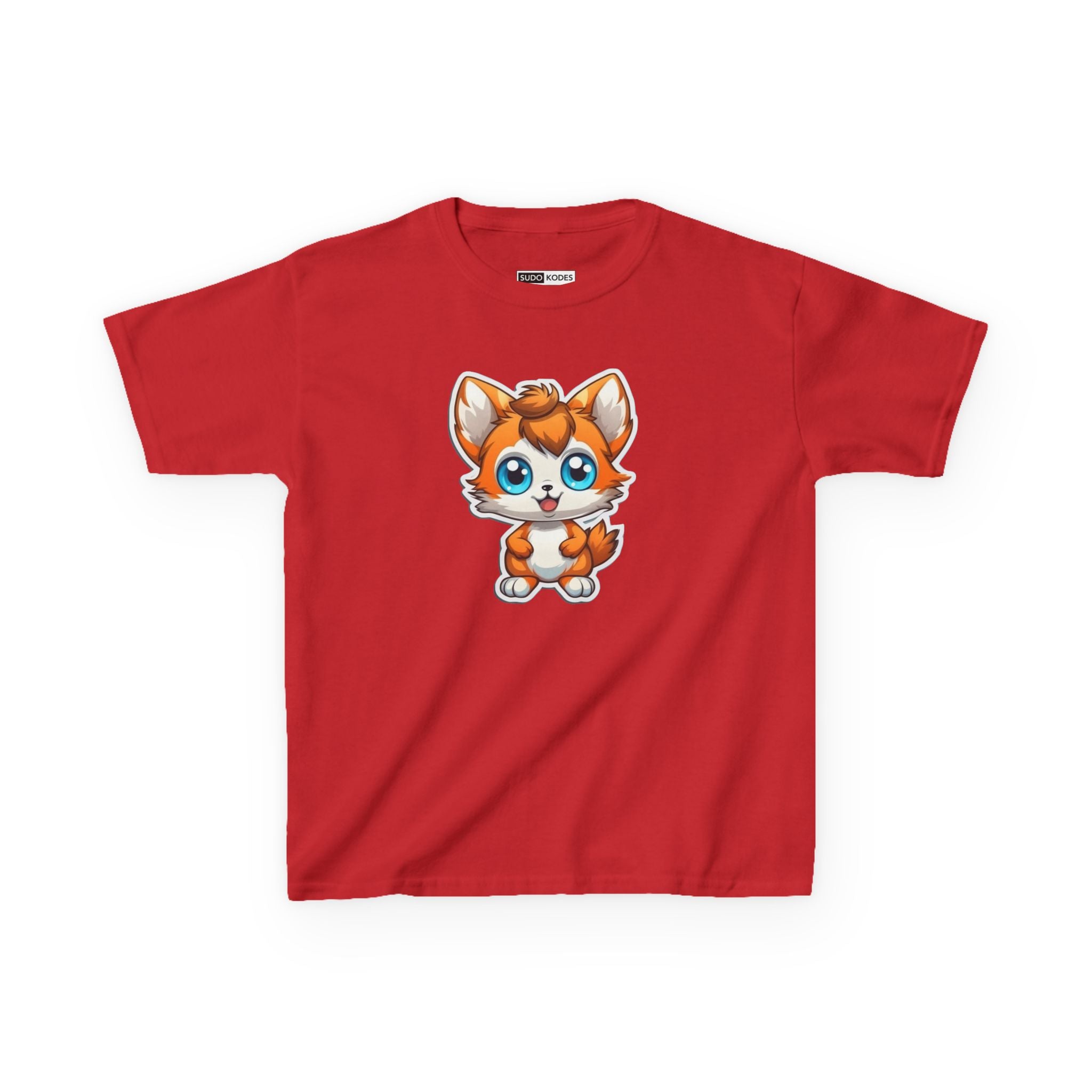 Kids Heavy Cotton Tee - Adorable Mascots 01