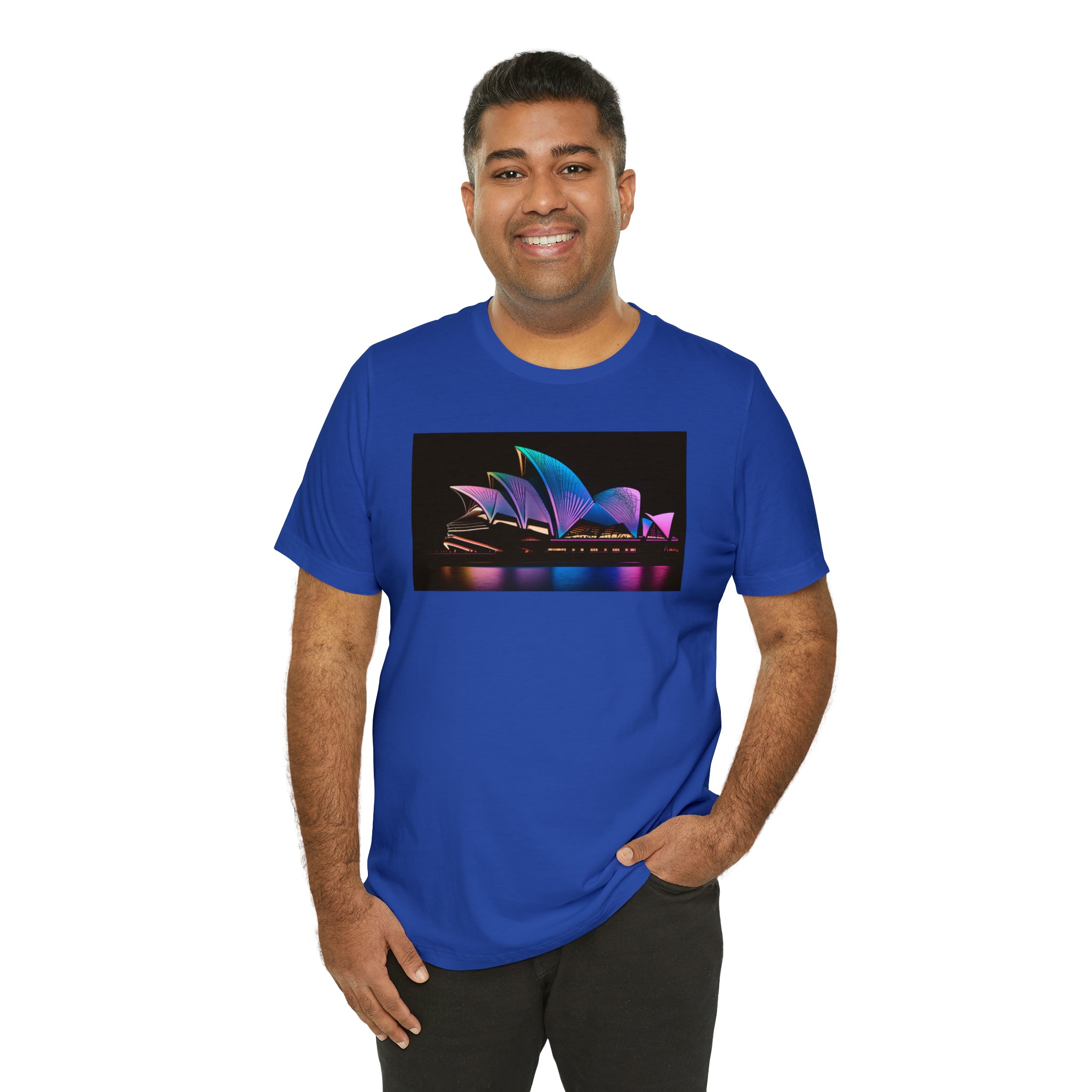 Unisex Jersey Short Sleeve Tee - Sydney Opera House, Australia