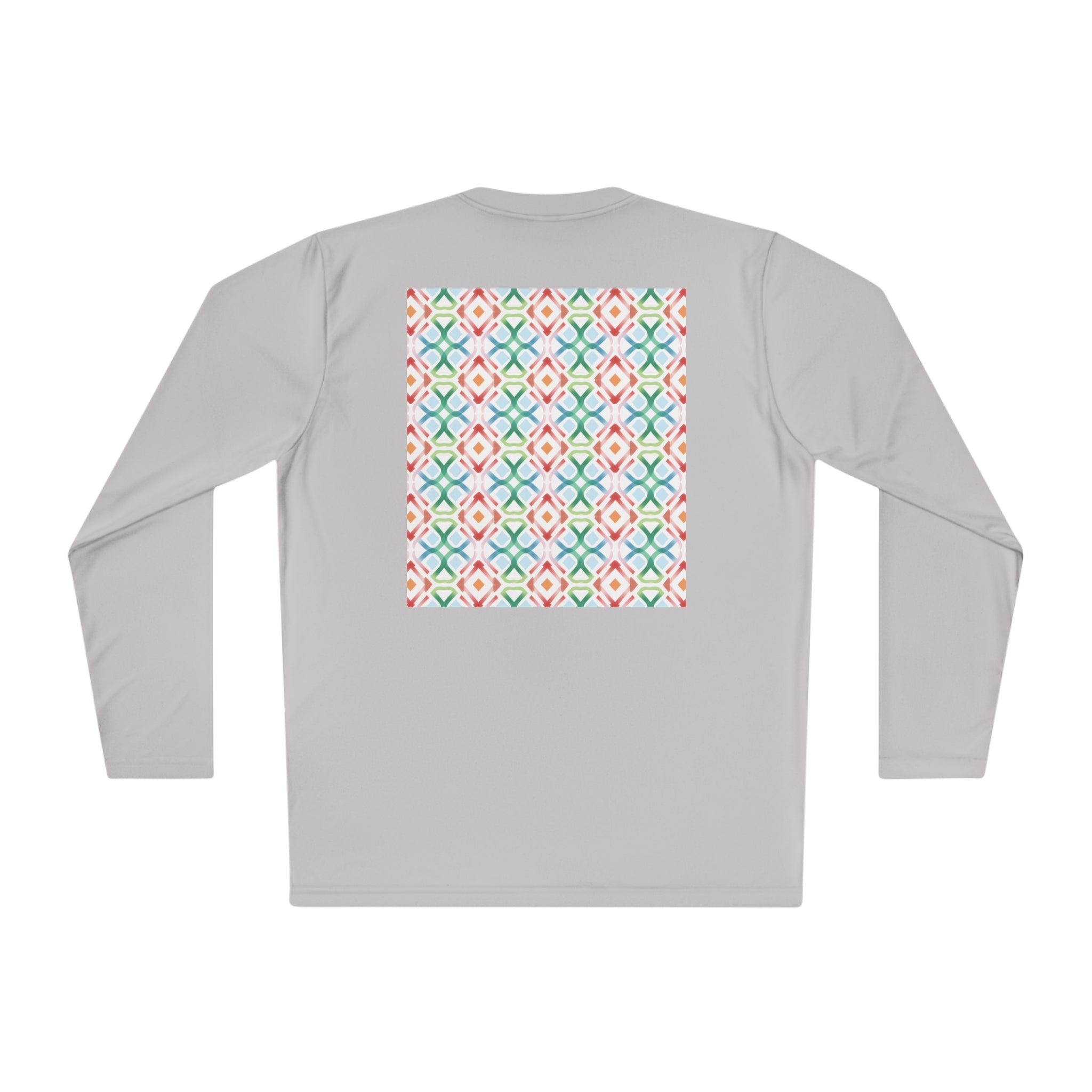 Unisex Lightweight Long Sleeve Tee (AOP) - Abstract Designs 09