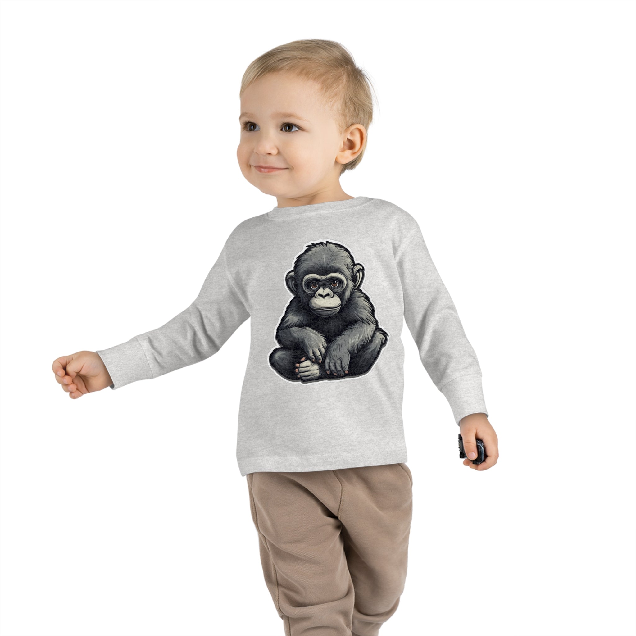 Toddler Long Sleeve Tee - Gorilla Infant