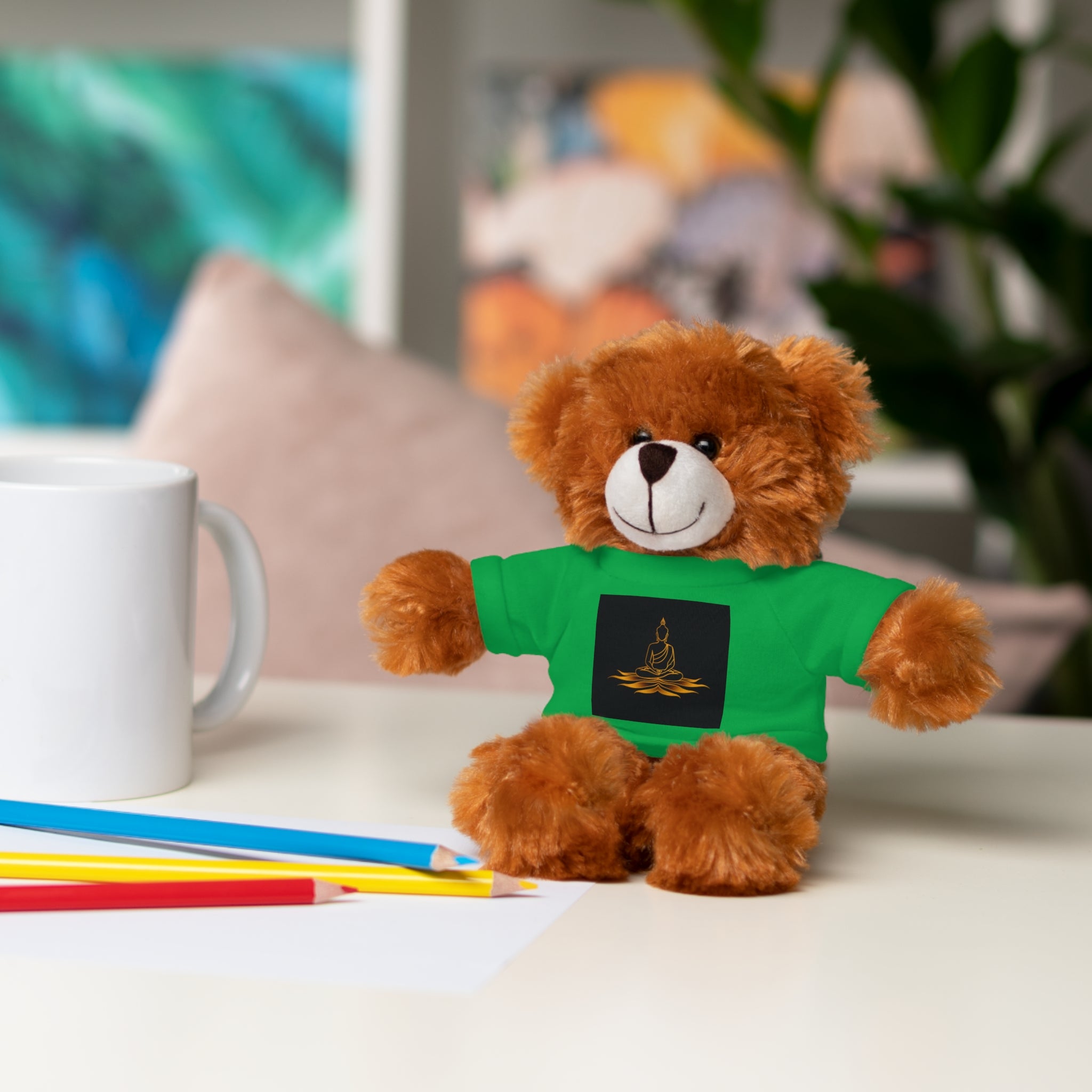 Plush Animal Gift - Meditation Tee