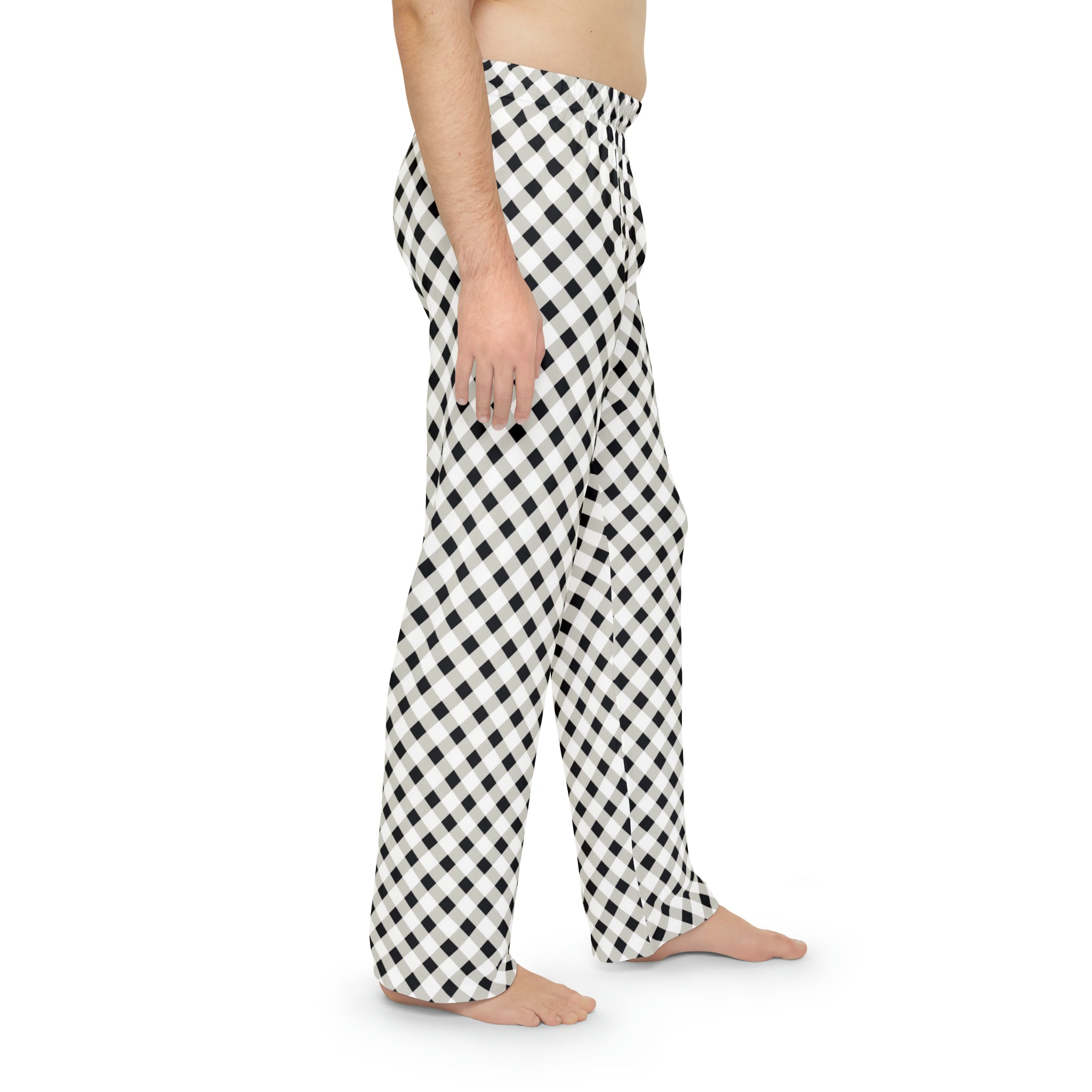 Men's Pajama Pants (AOP) - Seamless Checkered Designs 11