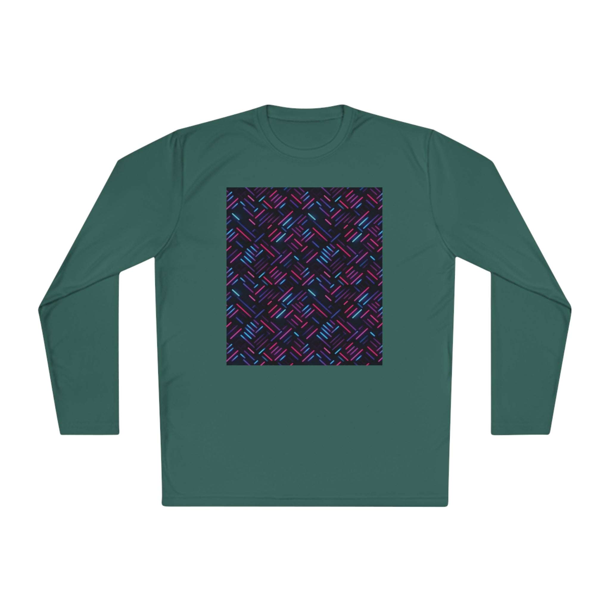 Unisex Lightweight Long Sleeve Tee (AOP) - Abstract Designs 03