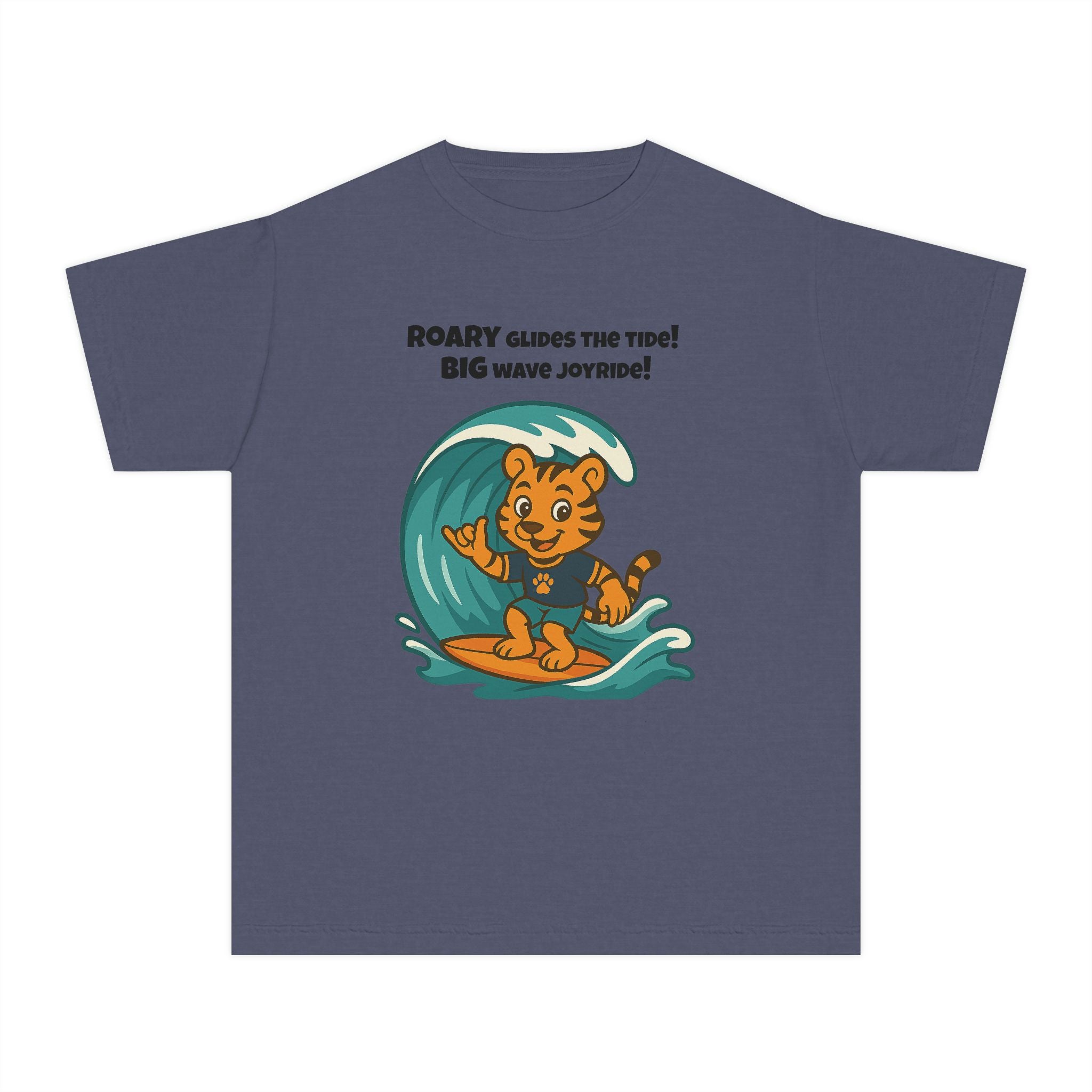Youth Midweight Cotton Tee - Roary's Surf time