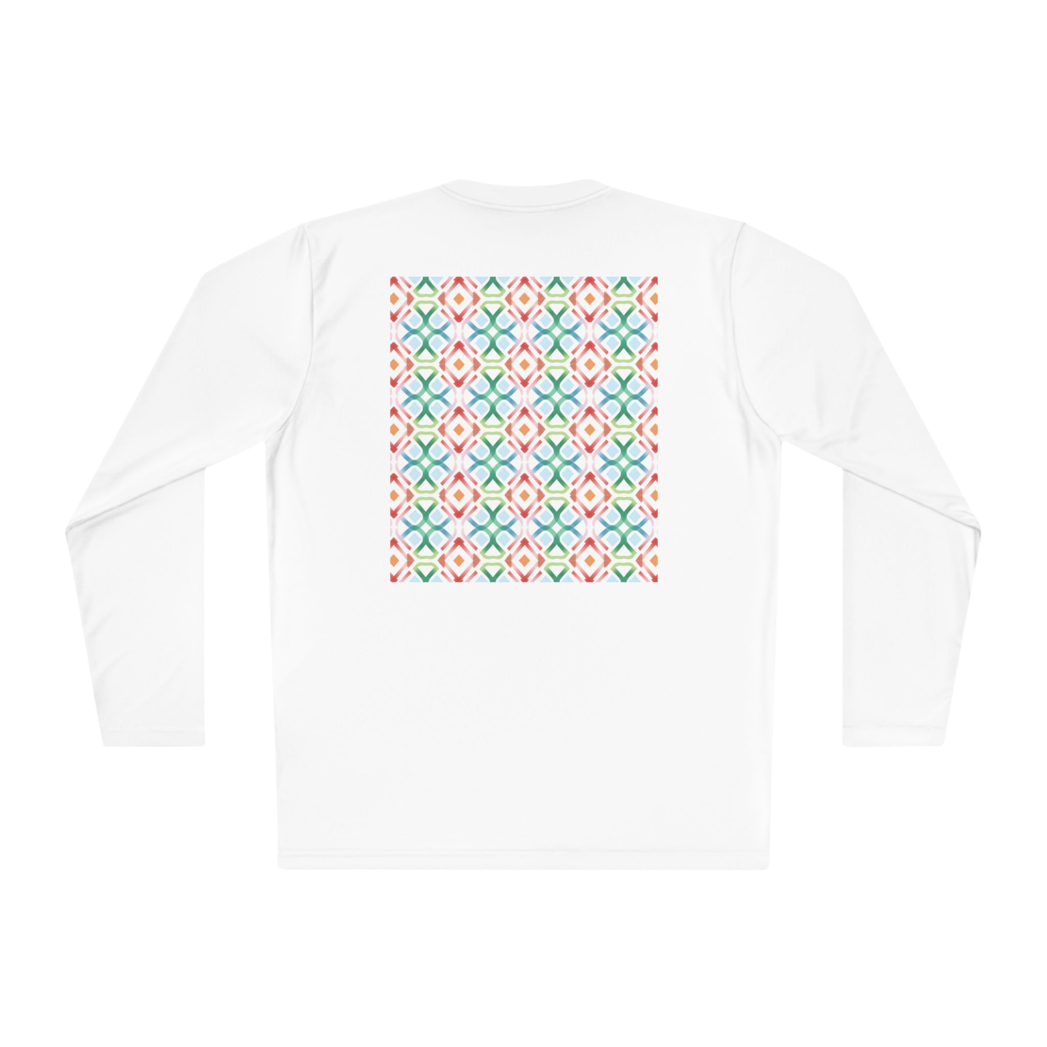 Unisex Lightweight Long Sleeve Tee (AOP) - Abstract Designs 09