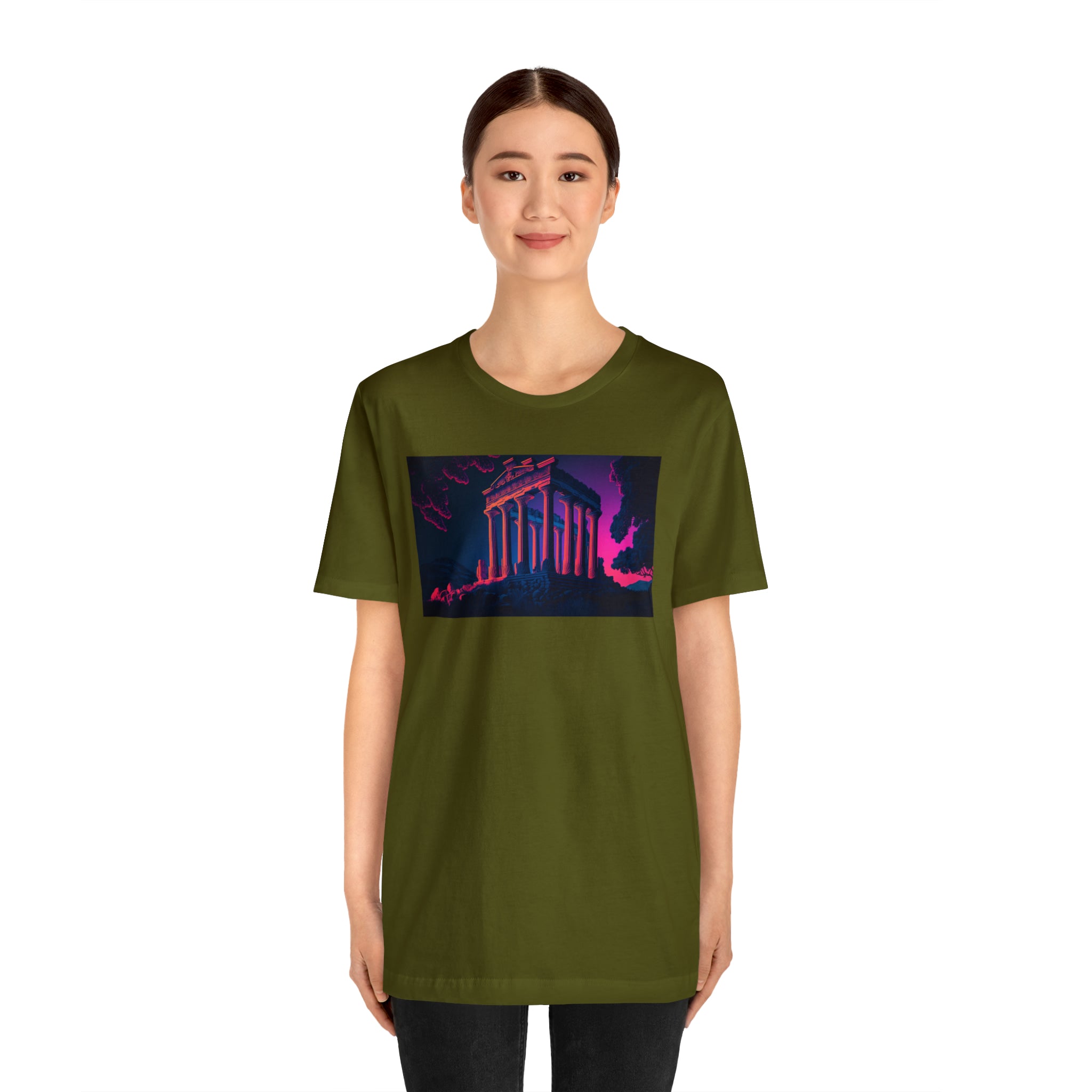 Unisex Jersey Short Sleeve Tee - Olympia, Greece