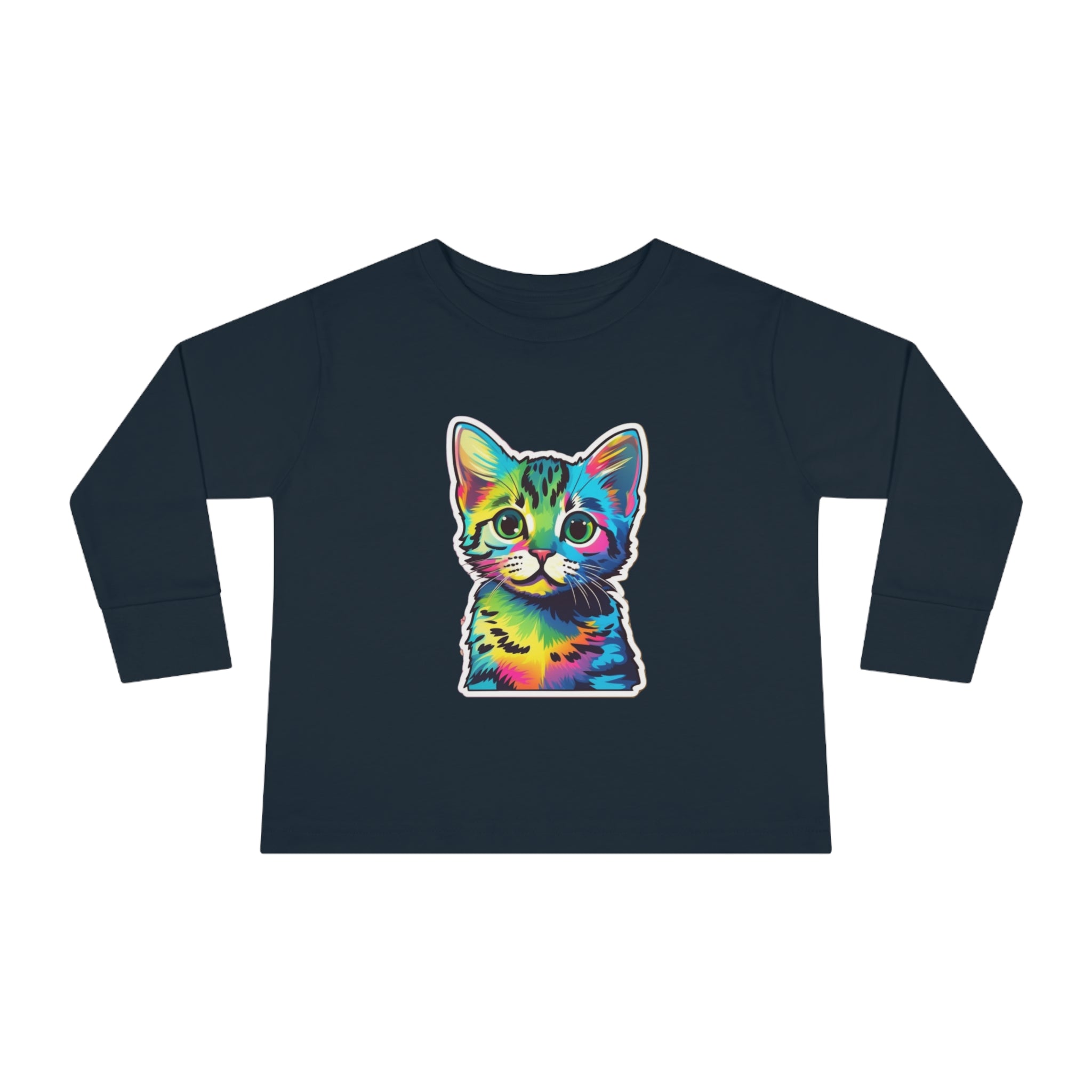 Toddler Long Sleeve Tee - Kittens 06