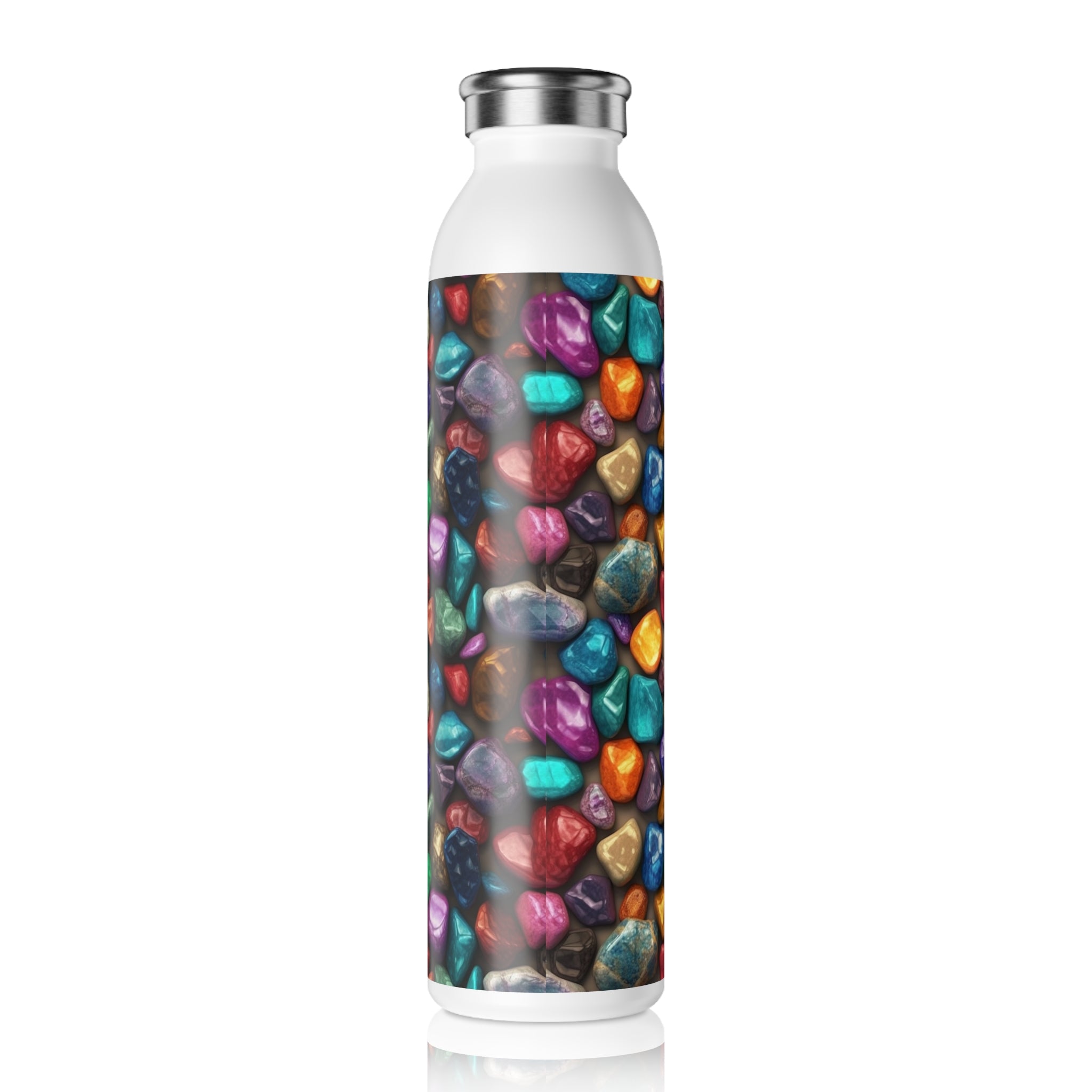Slim Water Bottle - Abstract Designs 03