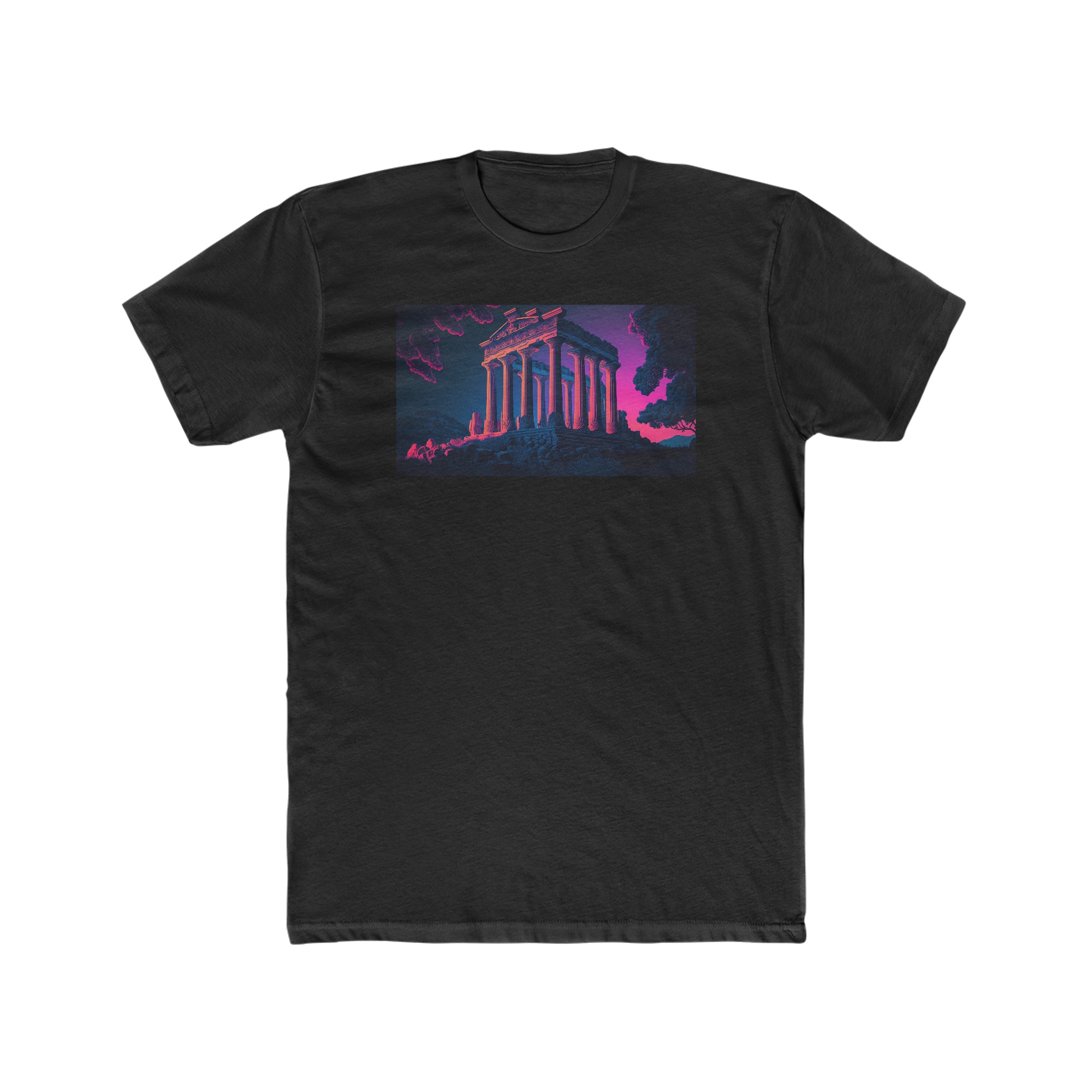Men's Cotton Crew Tee - Fantasy Art - Olympia