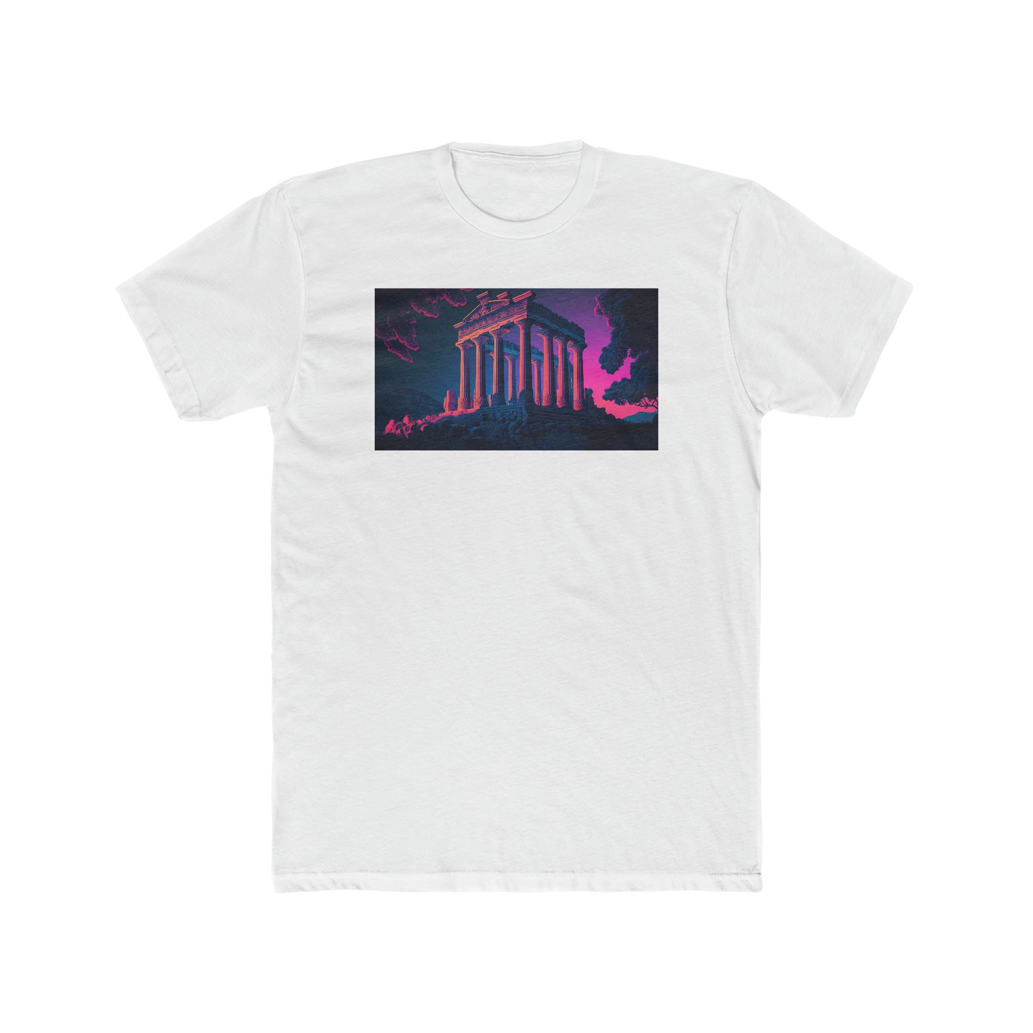 Men's Cotton Crew Tee - Fantasy Art - Olympia