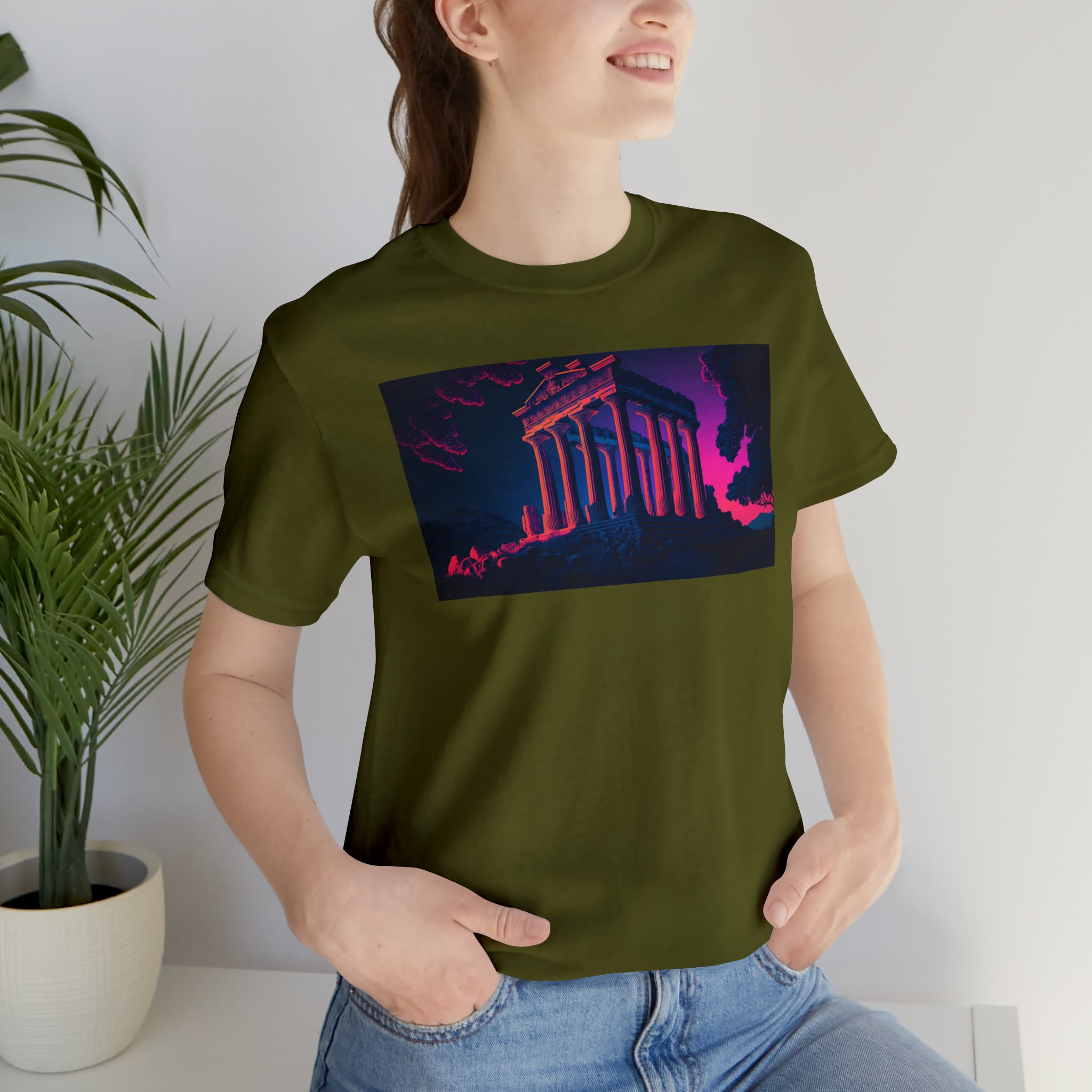 Unisex Jersey Short Sleeve Tee - Olympia, Greece