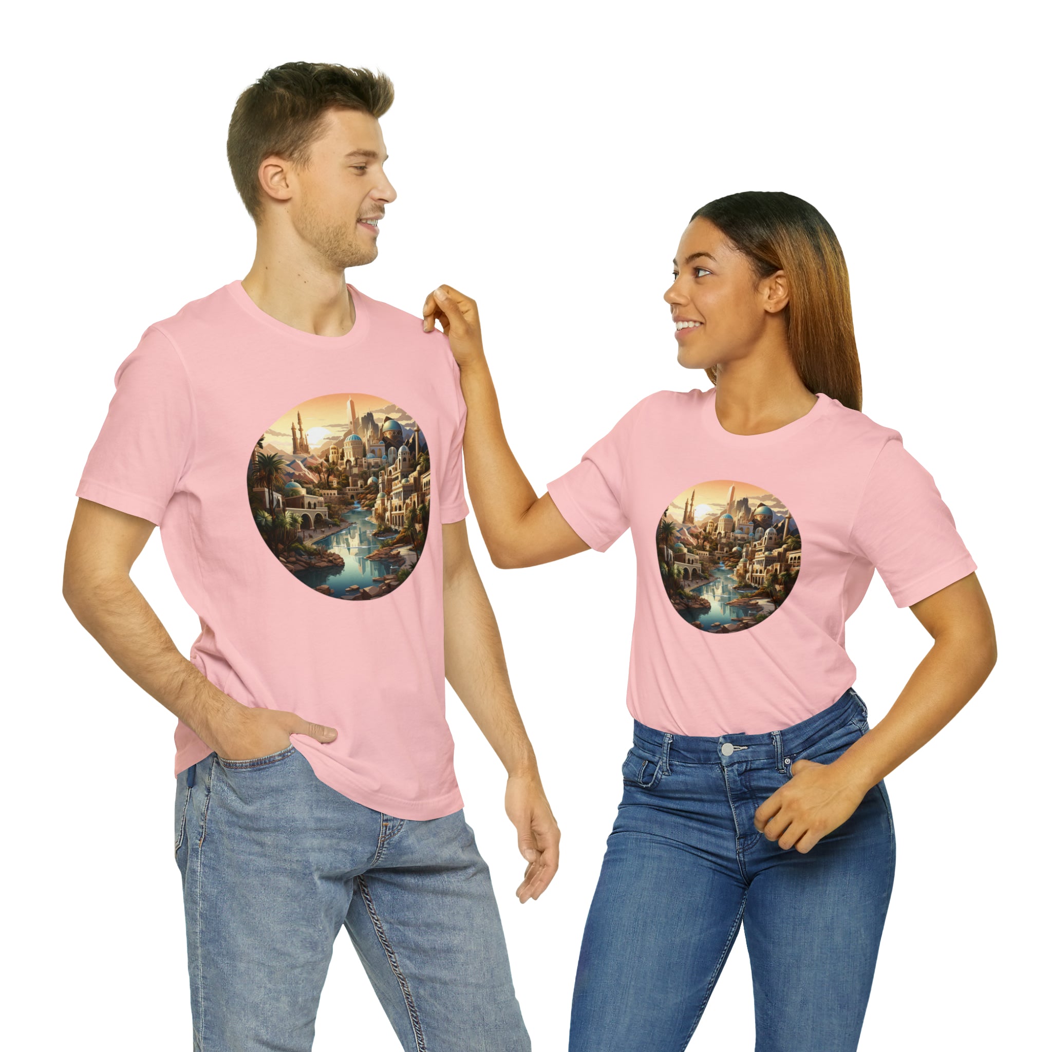 Unisex Jersey Short Sleeve Tee - Isometric Designs 07