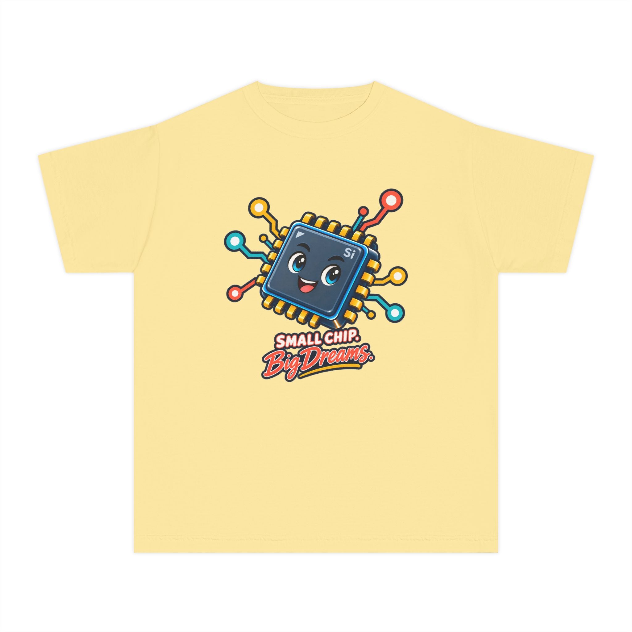 Youth Midweight Cotton Tee - Small Chip, Big Dreams