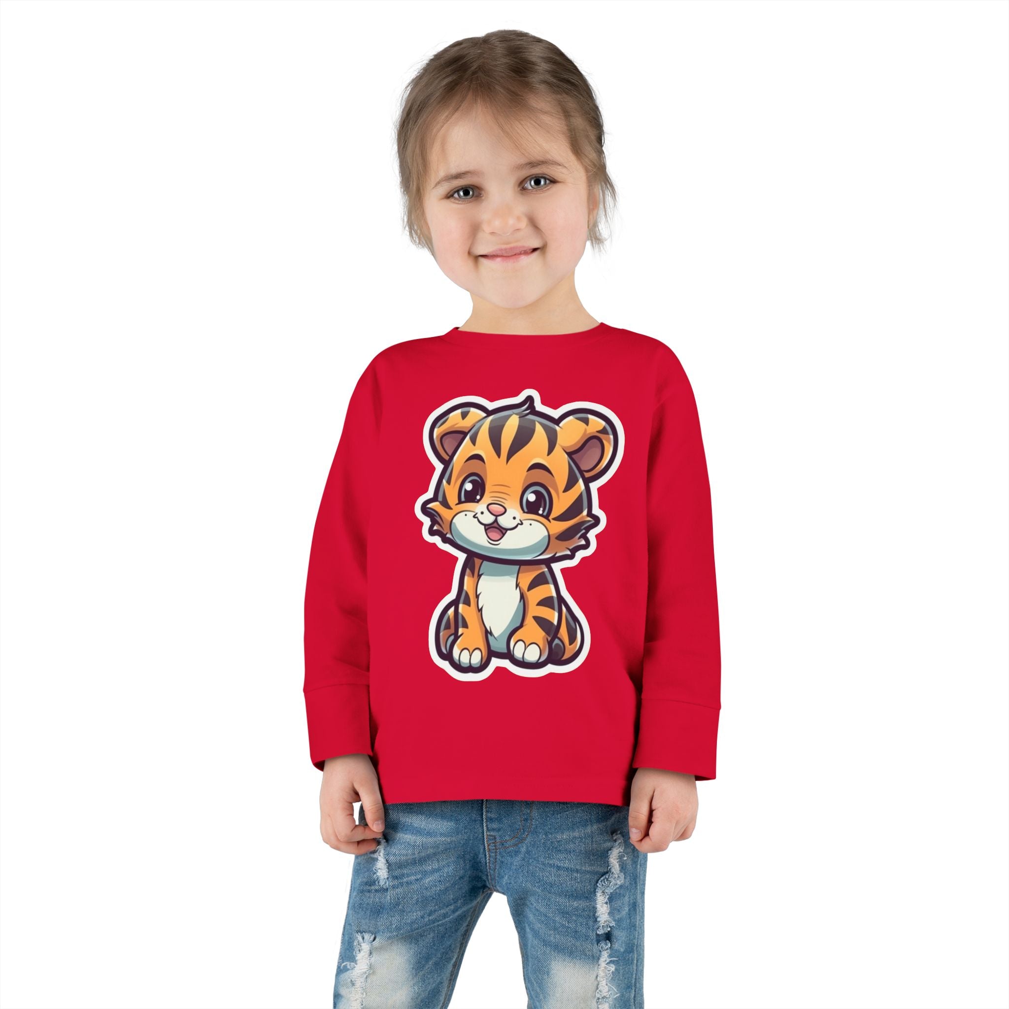 Toddler Long Sleeve Tee - Tiger Cub