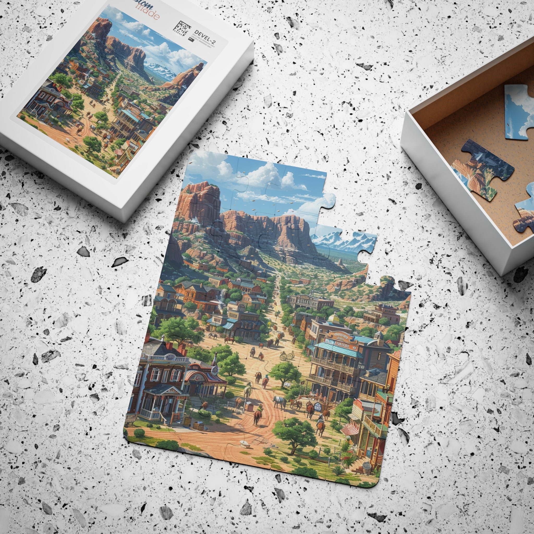 Kids' Puzzle, 30-Piece - Wild West