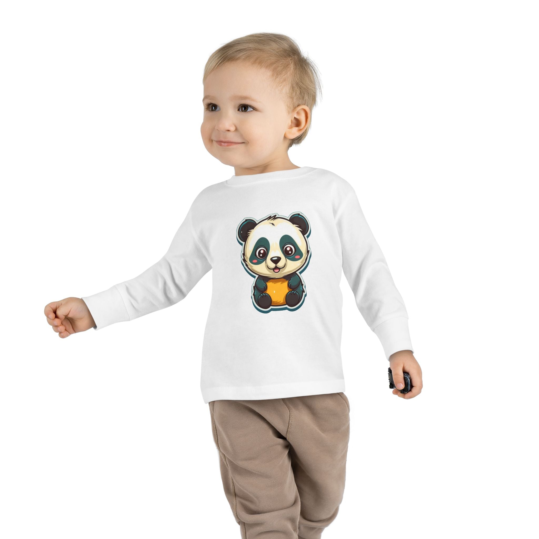 Toddler Long Sleeve Tee - Panda Cub