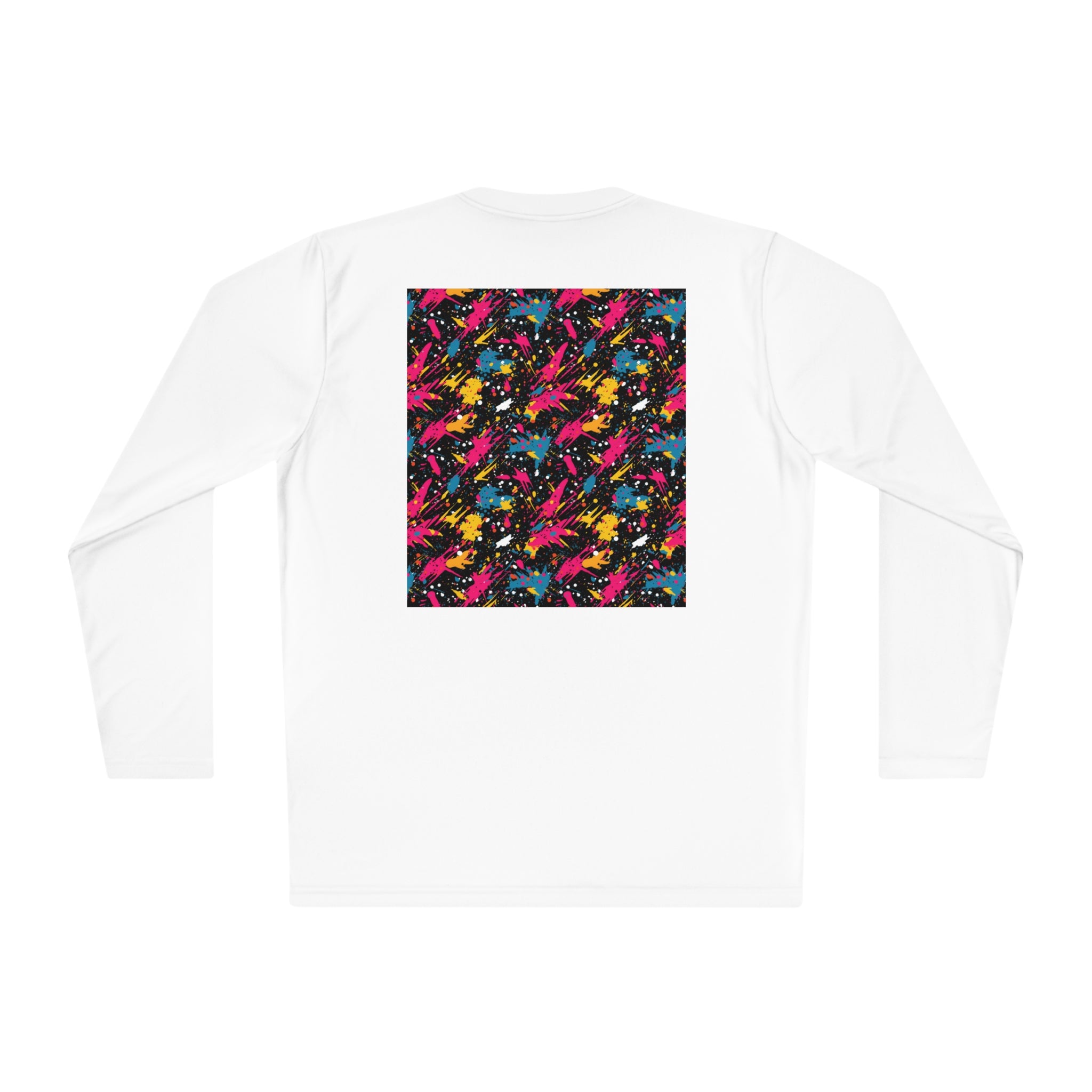 Unisex Lightweight Long Sleeve Tee (AOP) - Abstract Designs 10