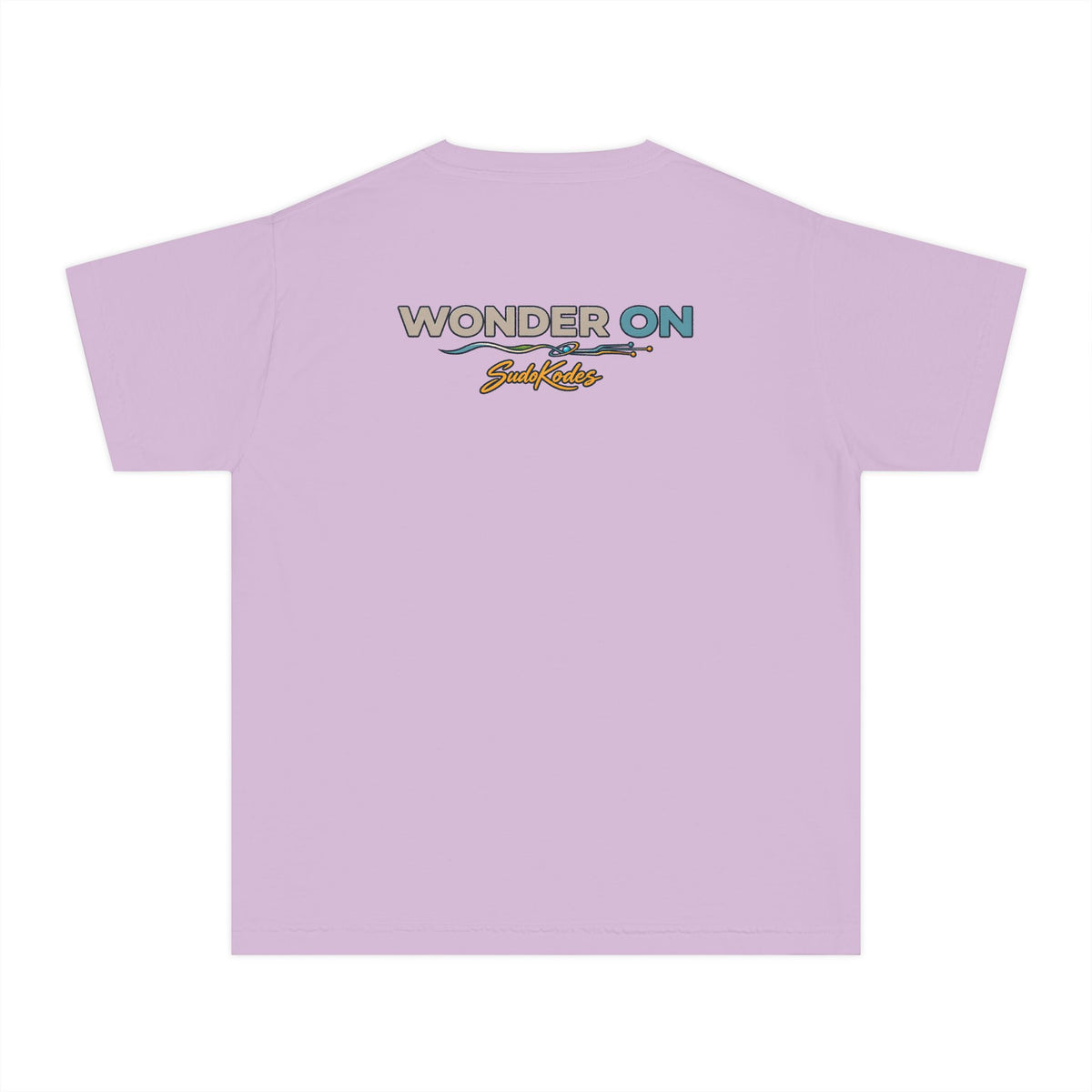 Axolotl, a Science design, on a youth midweight cotton tee