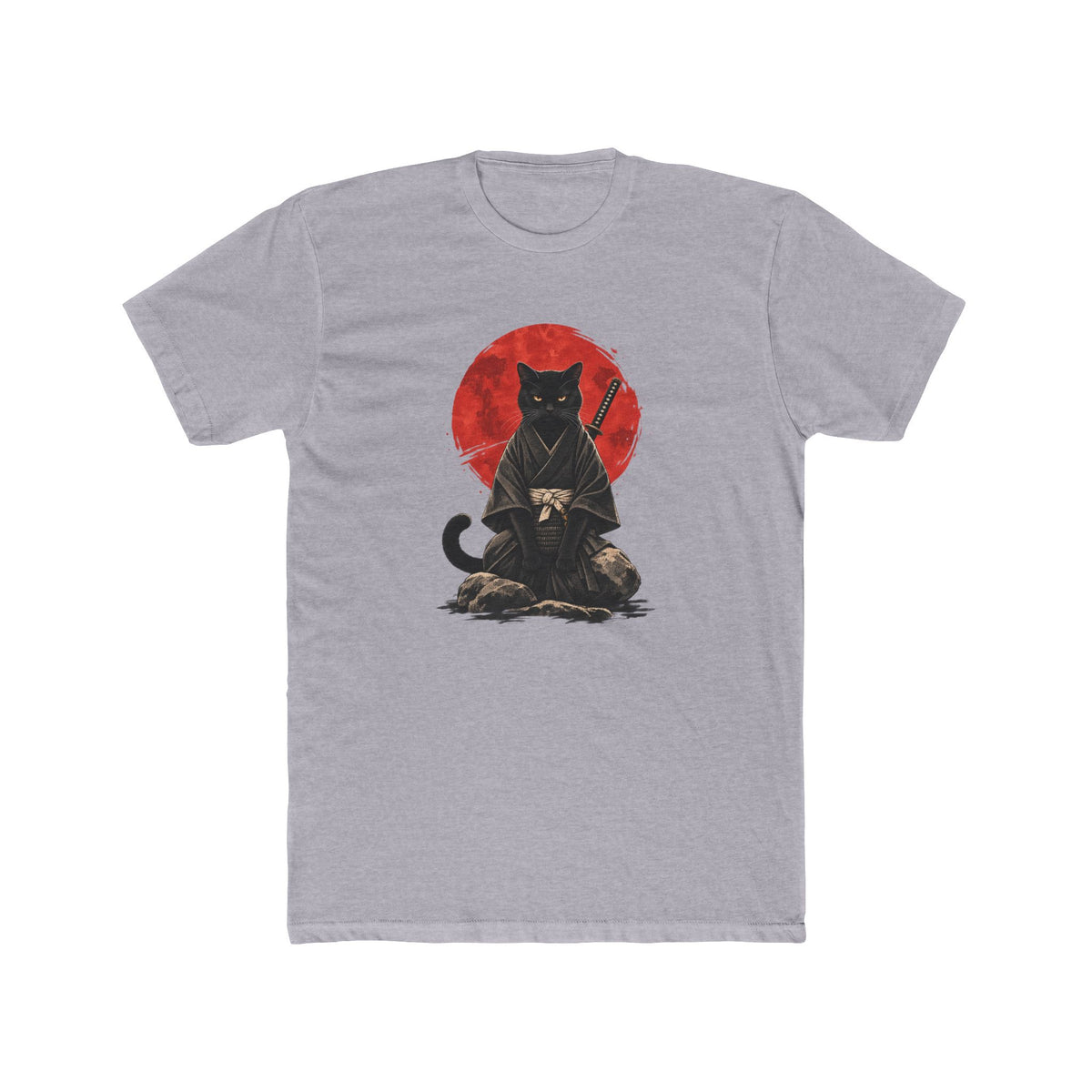 The Sentinel, a Shibui design, on a men's cotton crew tee