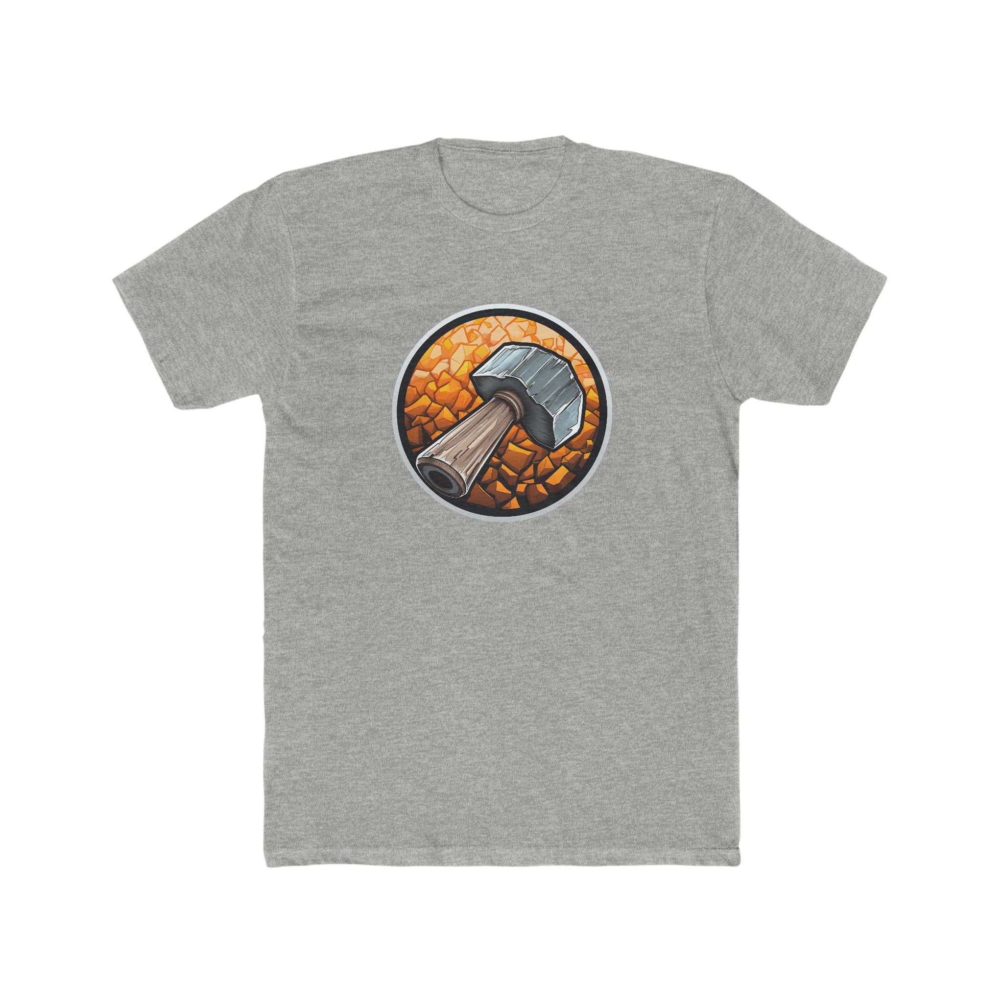 Men's Cotton Crew Tee - Pop Art - Hammer 01