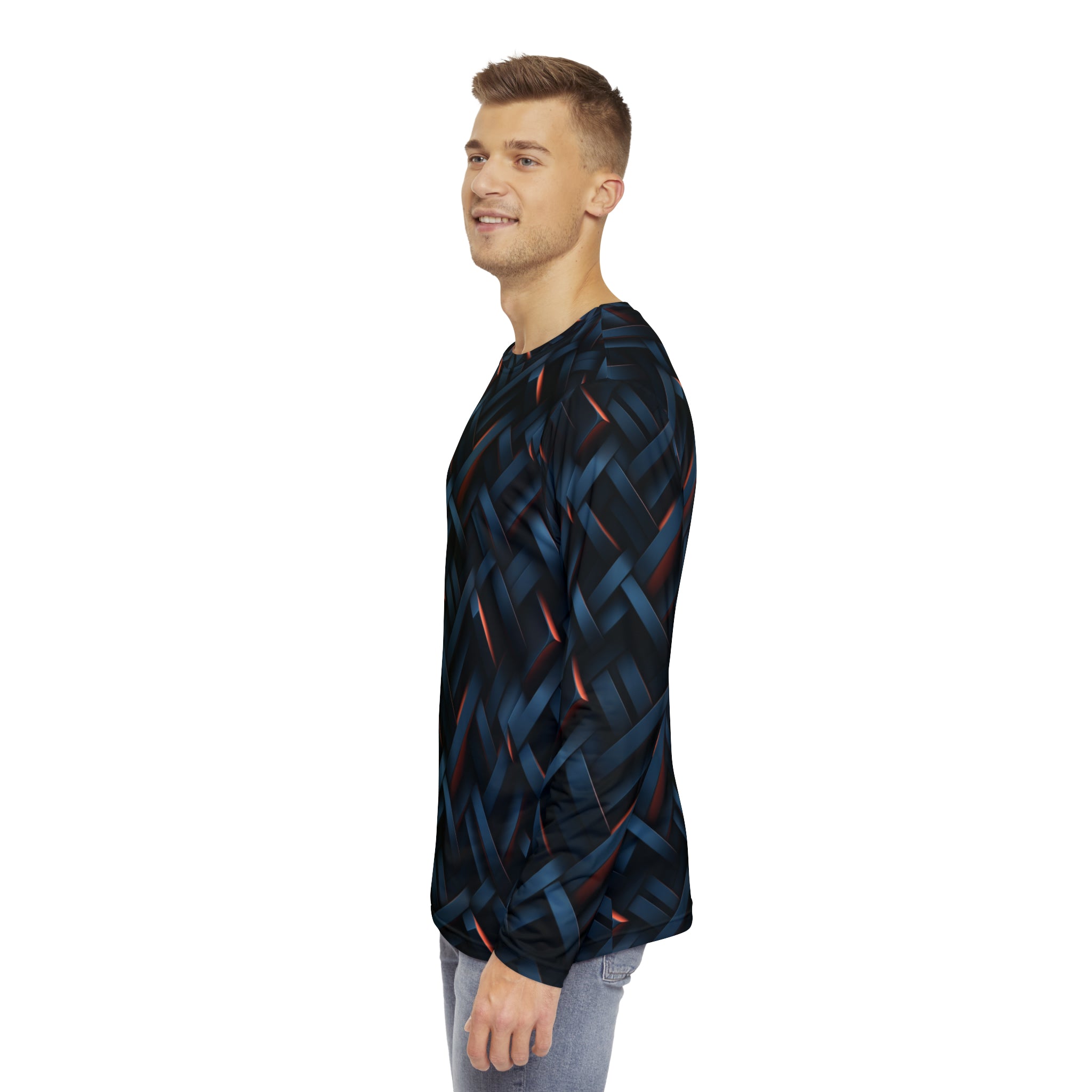 Men's Long Sleeve Shirt (AOP) - Designs 05