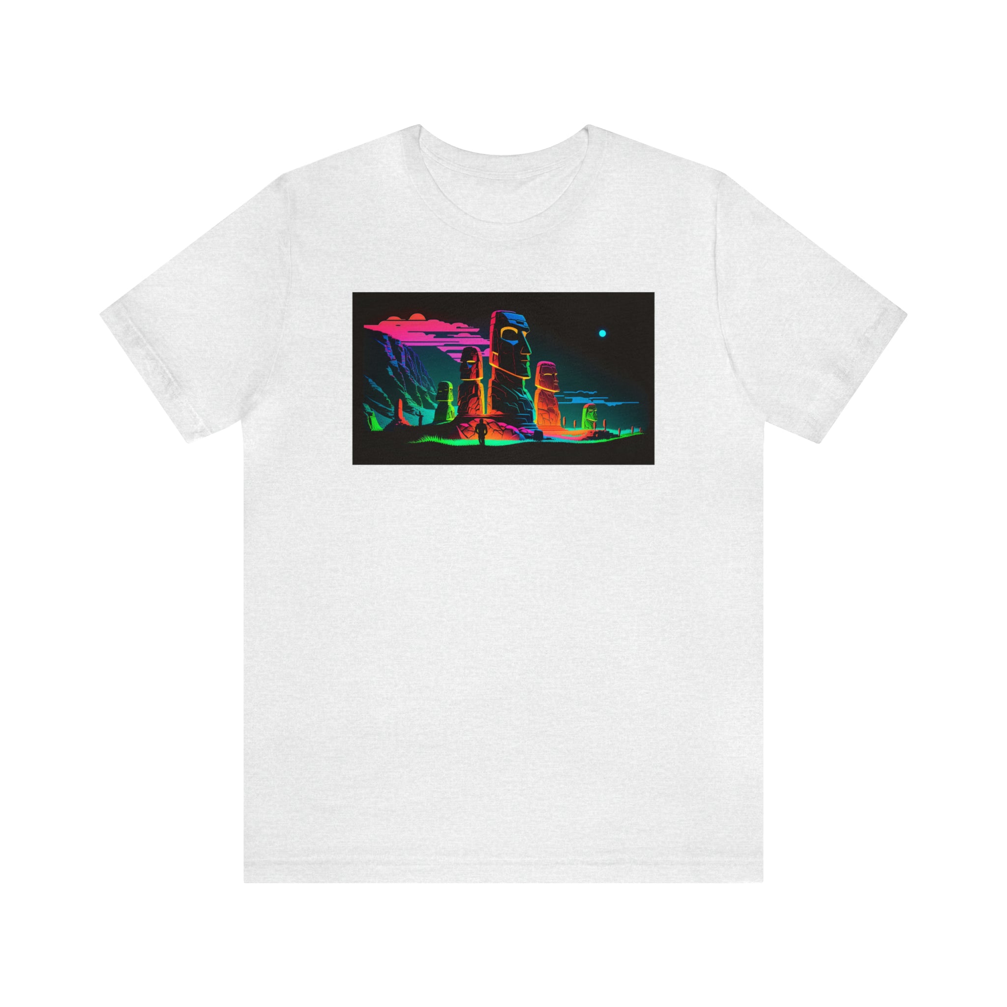 Unisex Jersey Short Sleeve Tee - Easter Islands, Chile