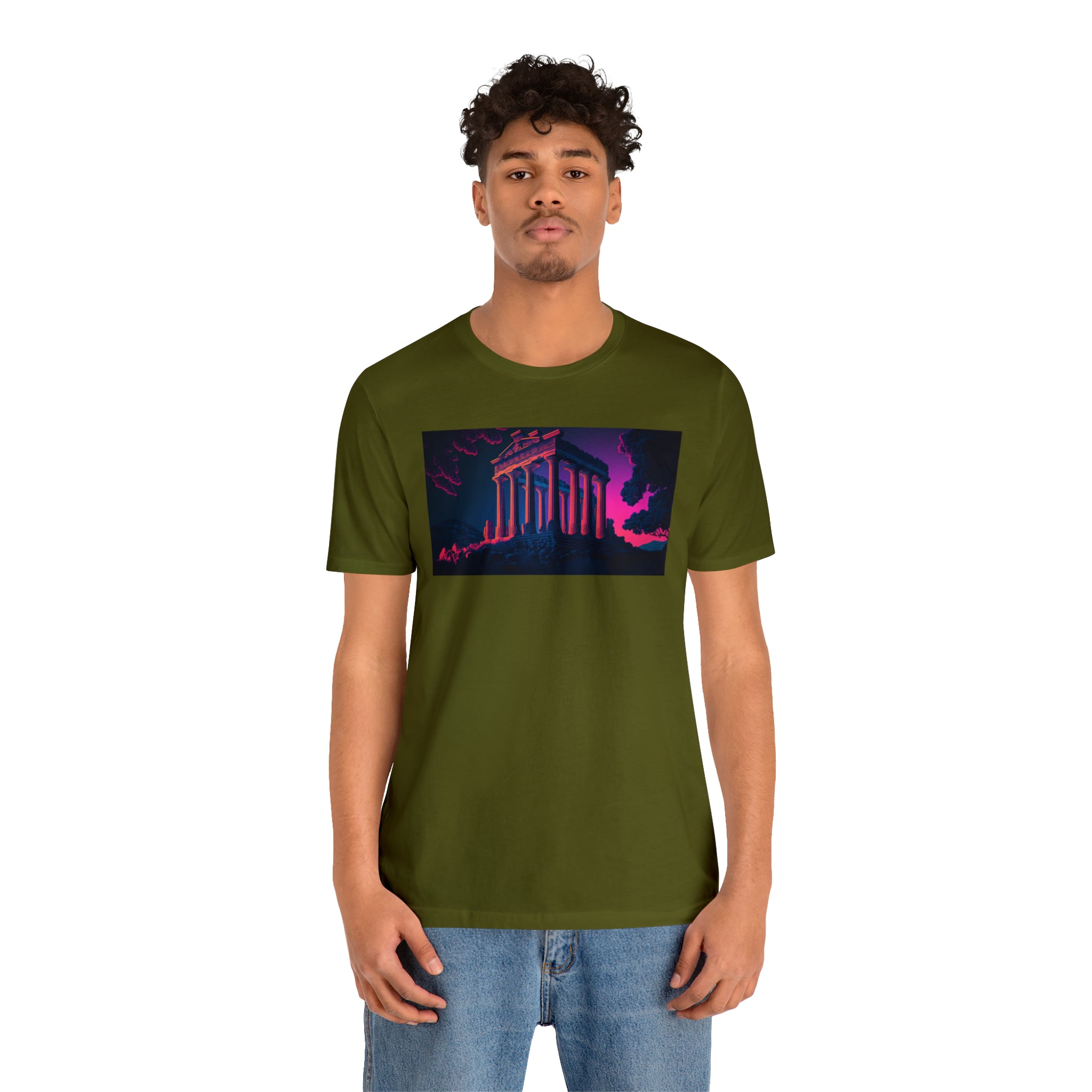 Unisex Jersey Short Sleeve Tee - Olympia, Greece