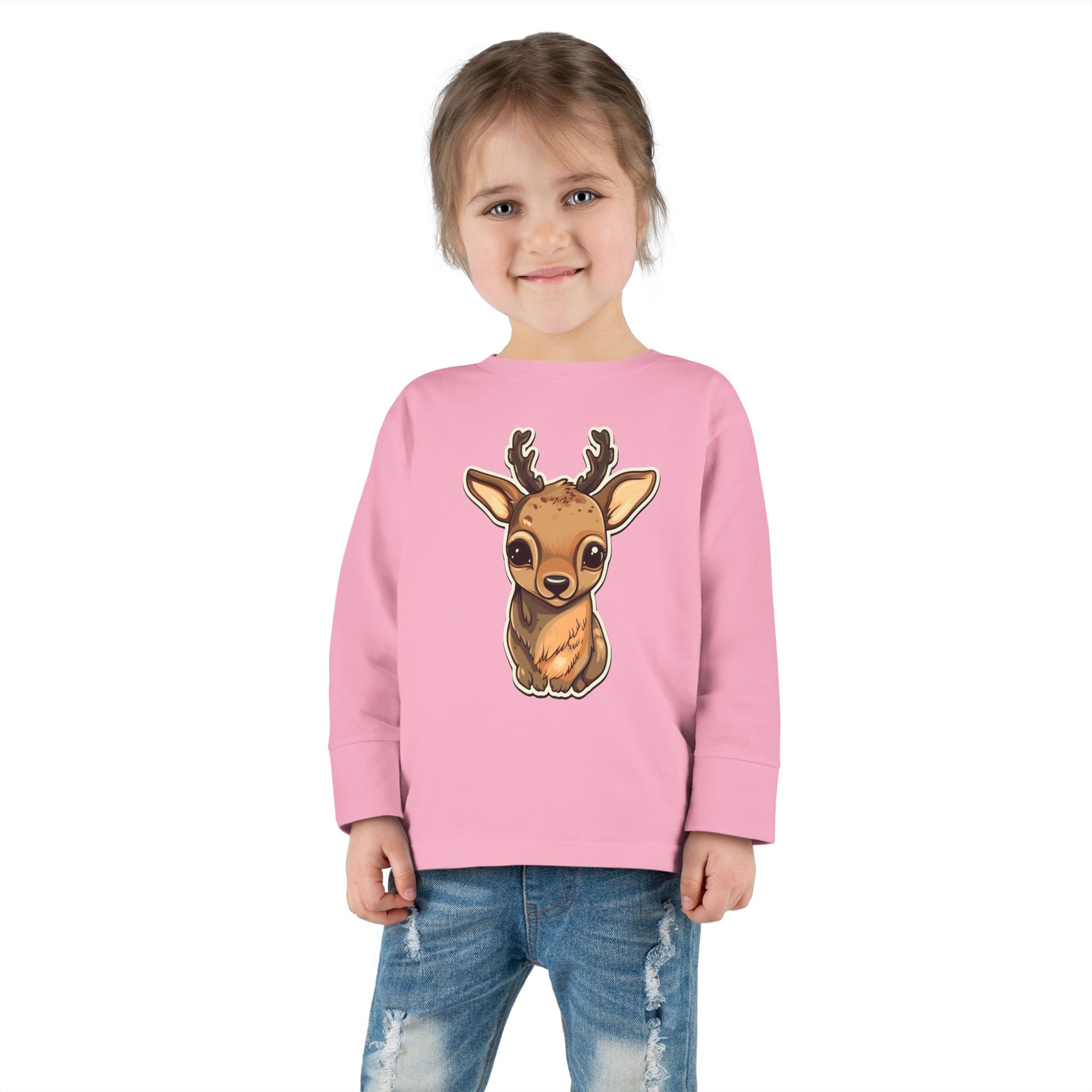 Toddler Long Sleeve Tee - Elk Calf
