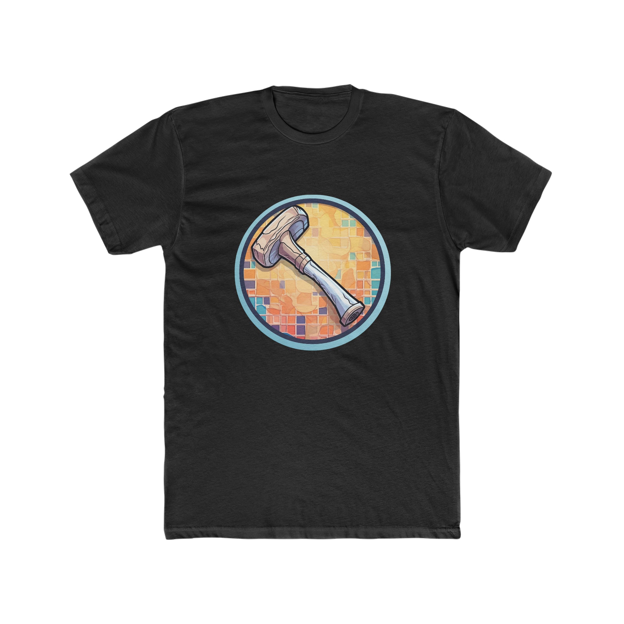Men's Cotton Crew Tee - Pop Art - Hammer 03