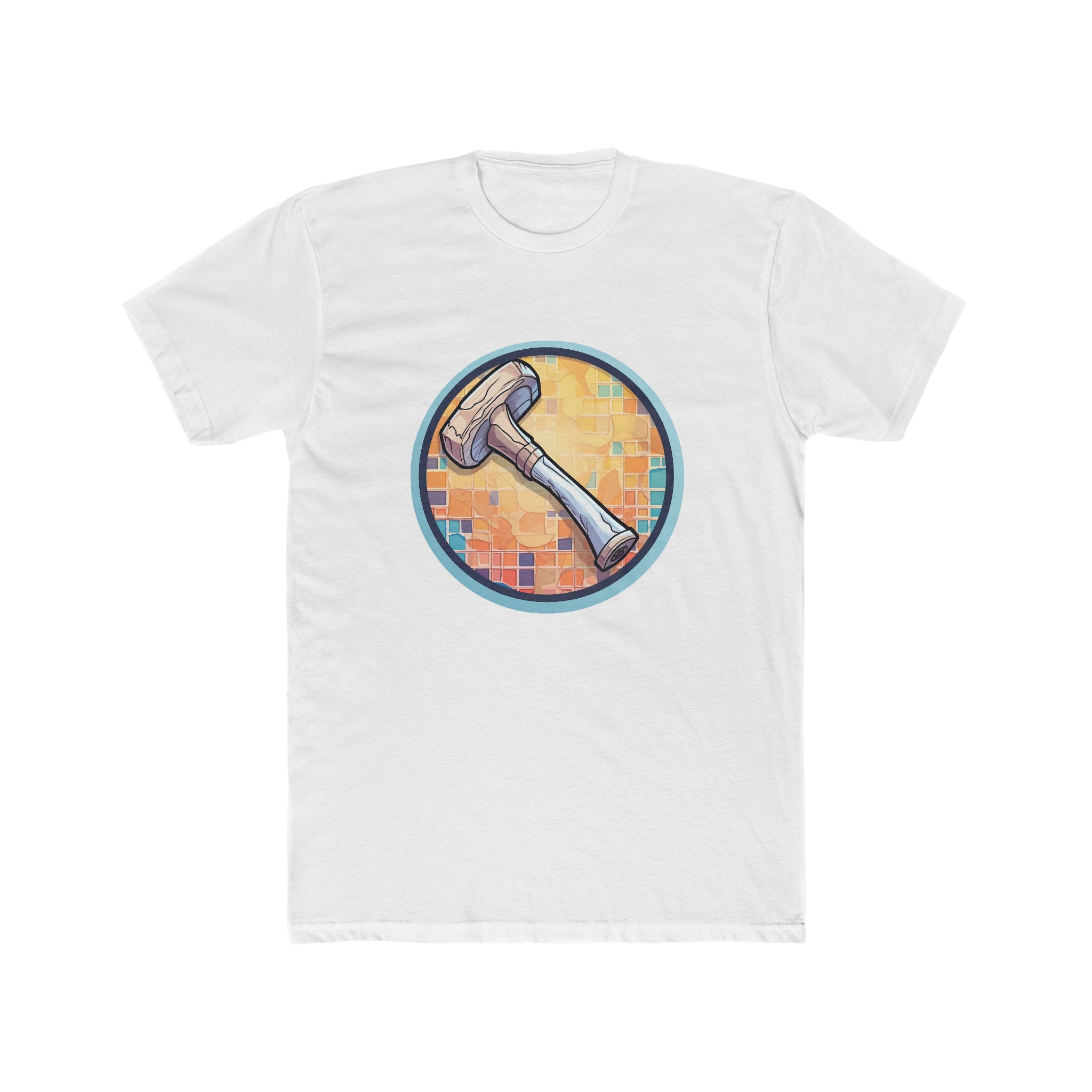 Men's Cotton Crew Tee - Pop Art - Hammer 03