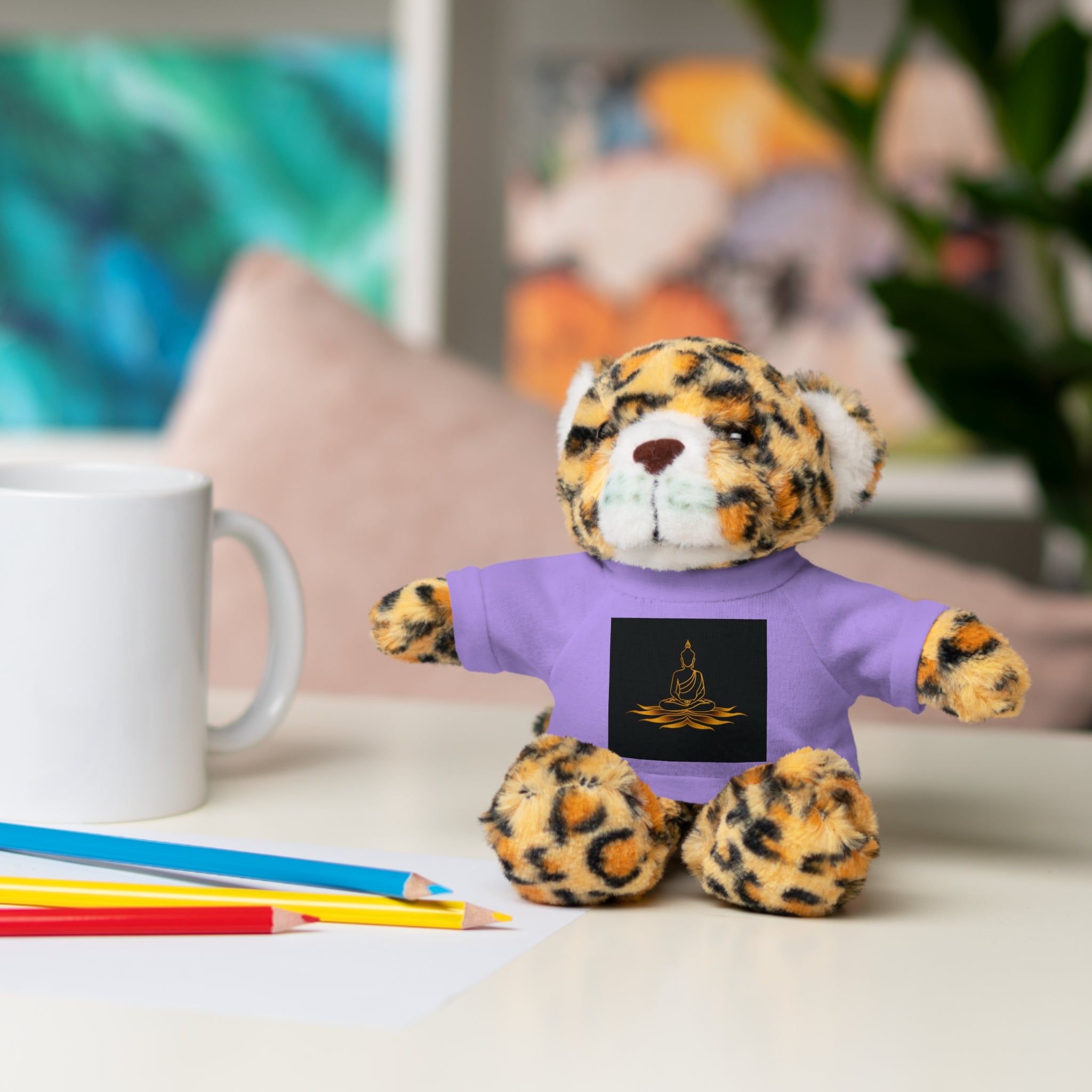 Plush Animal Gift - Meditation Tee