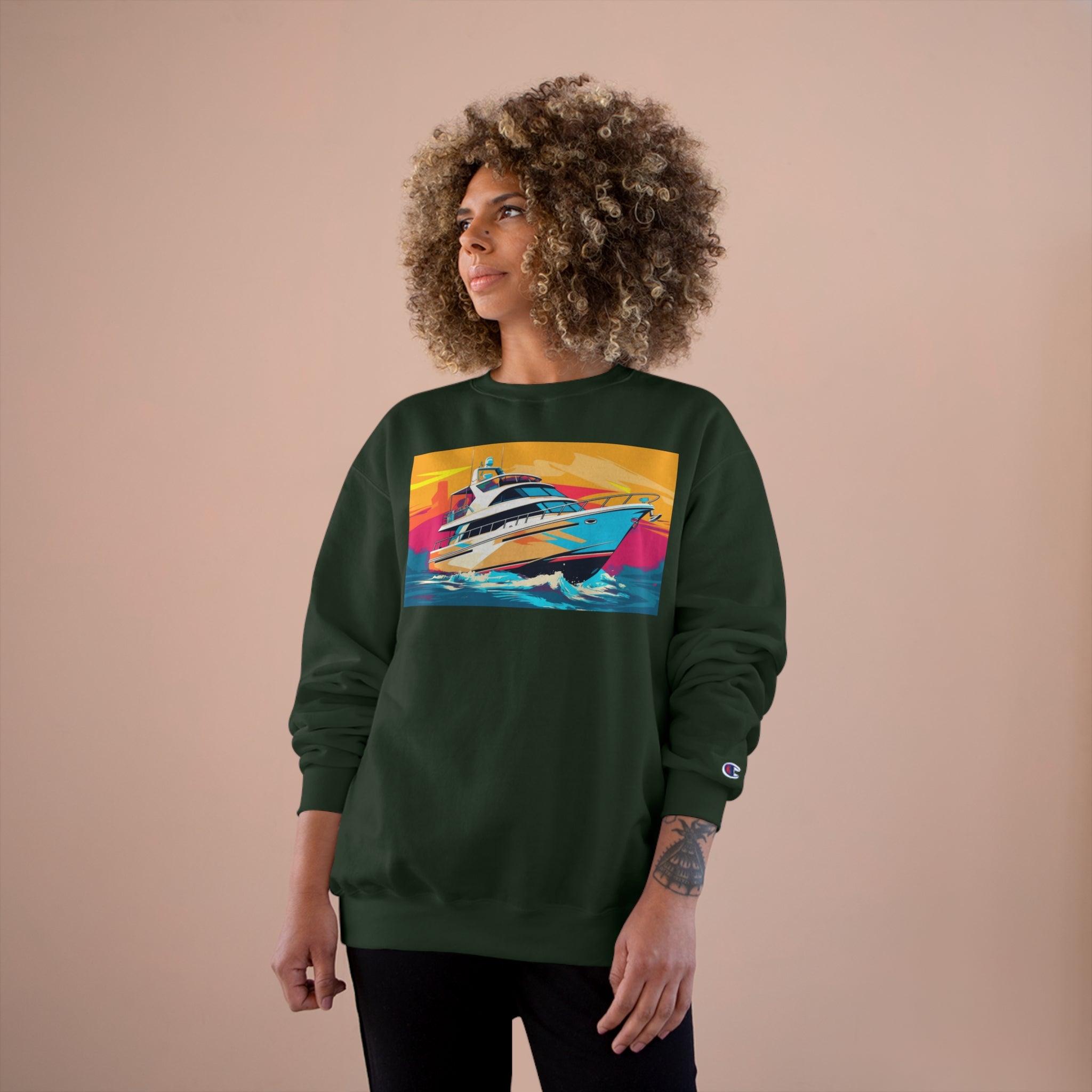Champion Sweatshirt - Pop Art Designs 11