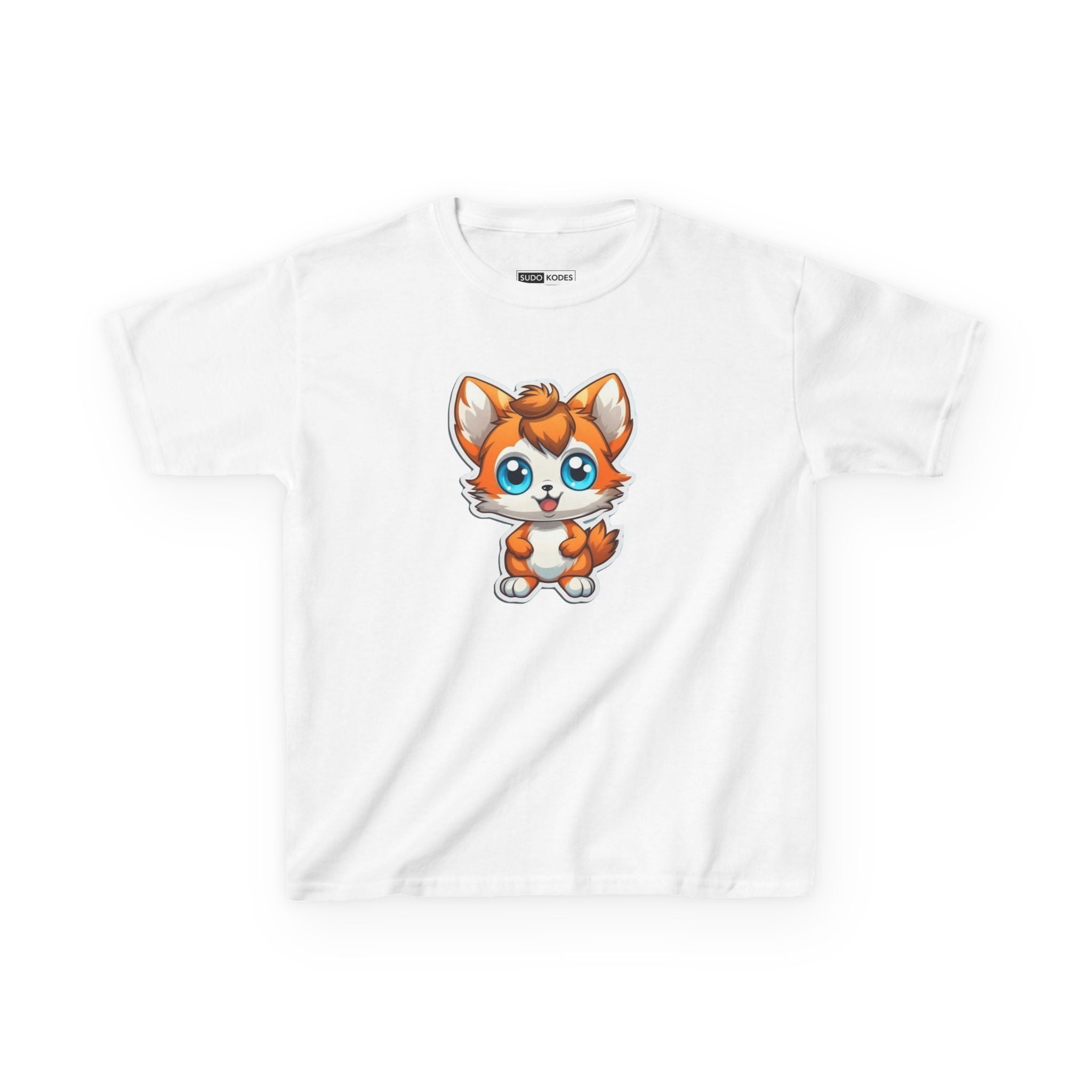 Kids Heavy Cotton Tee - Adorable Mascots 01