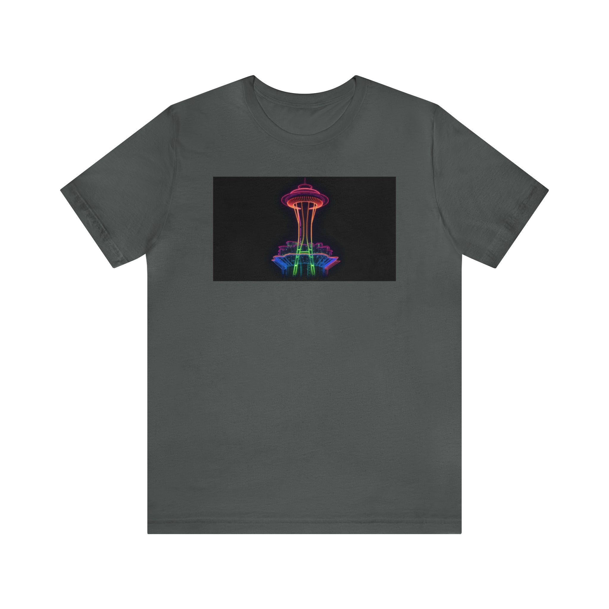 Unisex Jersey Short Sleeve Tee - Space Needle, Seattle, USA