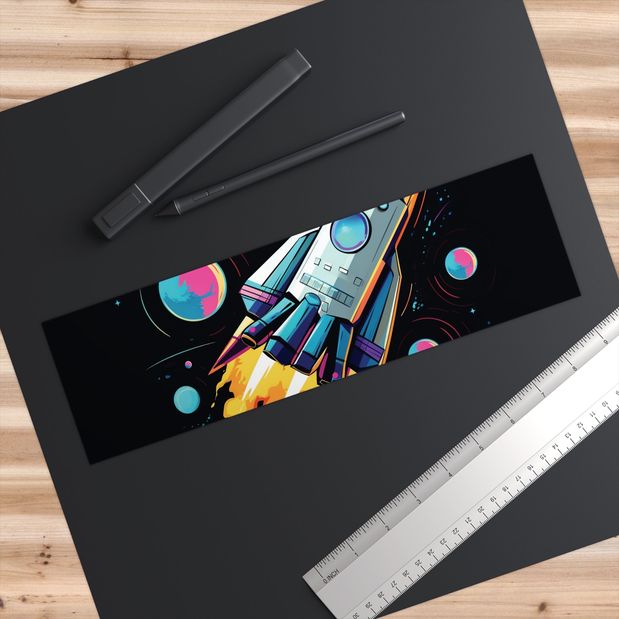 Bumper Stickers - Pop Art Designs, Spaceship 10