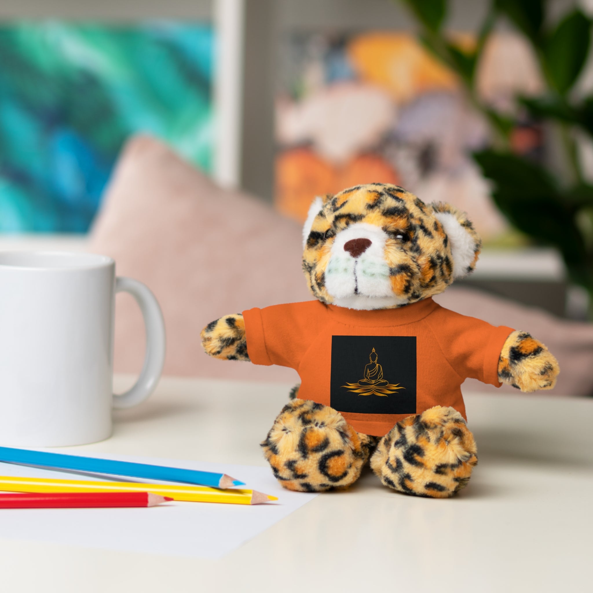 Plush Animal Gift - Meditation Tee