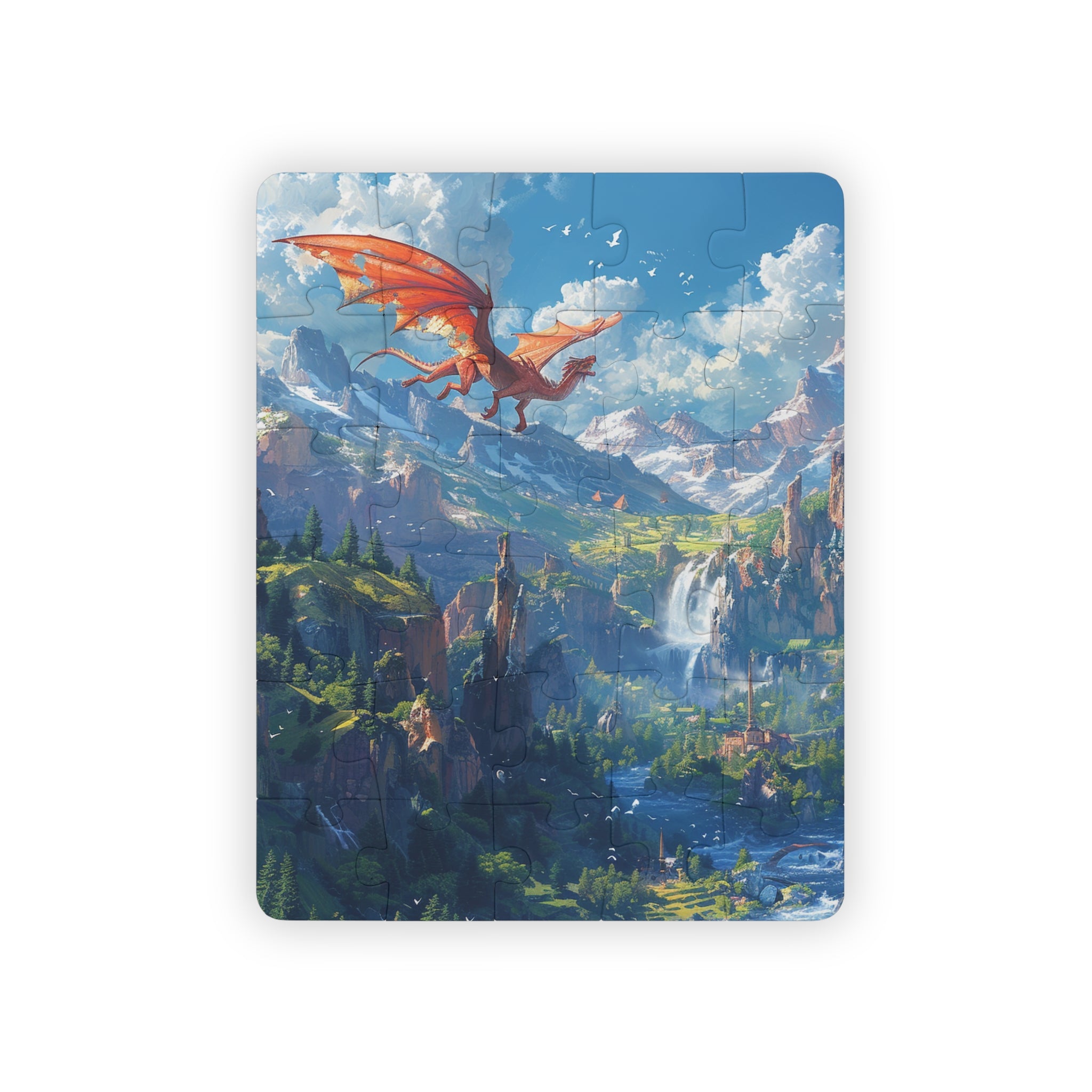 Kids' Puzzle, 30-Piece - Dragonscape