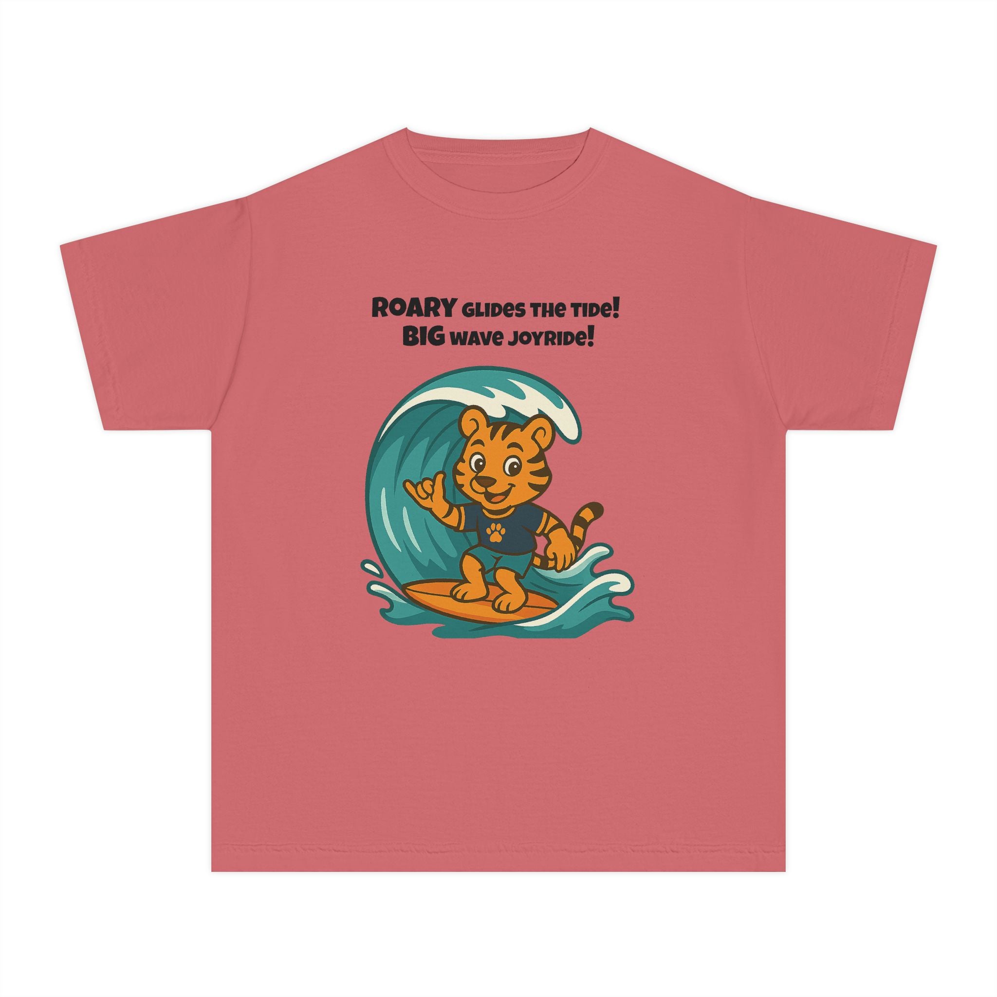 Youth Midweight Cotton Tee - Roary's Surf time