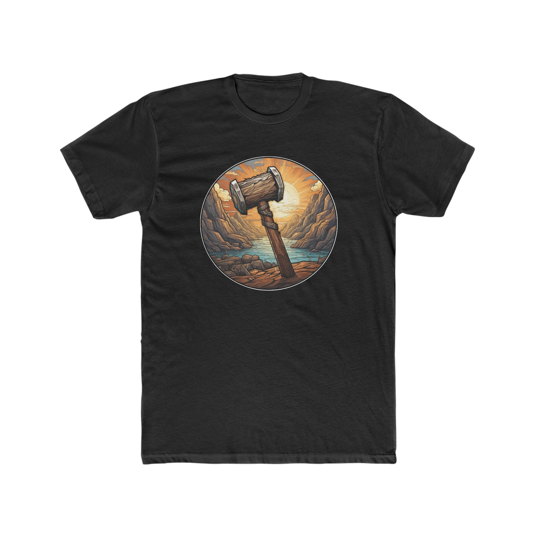 Men's Cotton Crew Tee - Pop Art - Hammer 02
