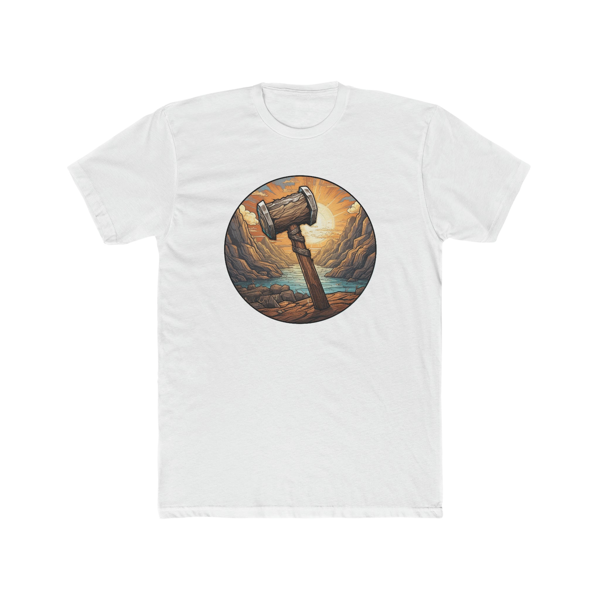 Men's Cotton Crew Tee - Pop Art - Hammer 02