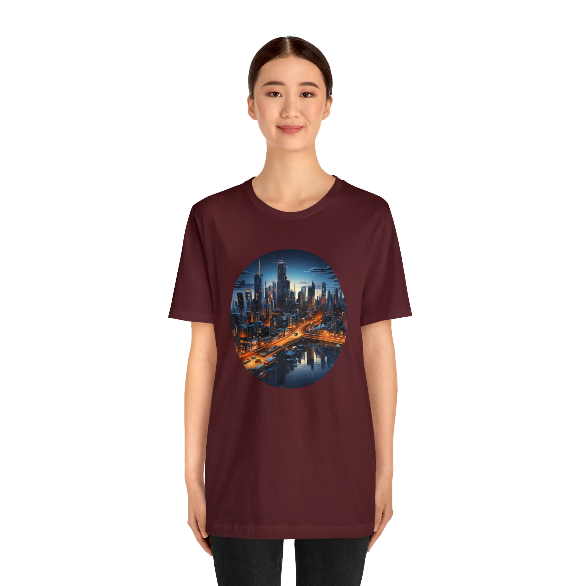 Unisex Jersey Short Sleeve Tee - Isometric Designs 06