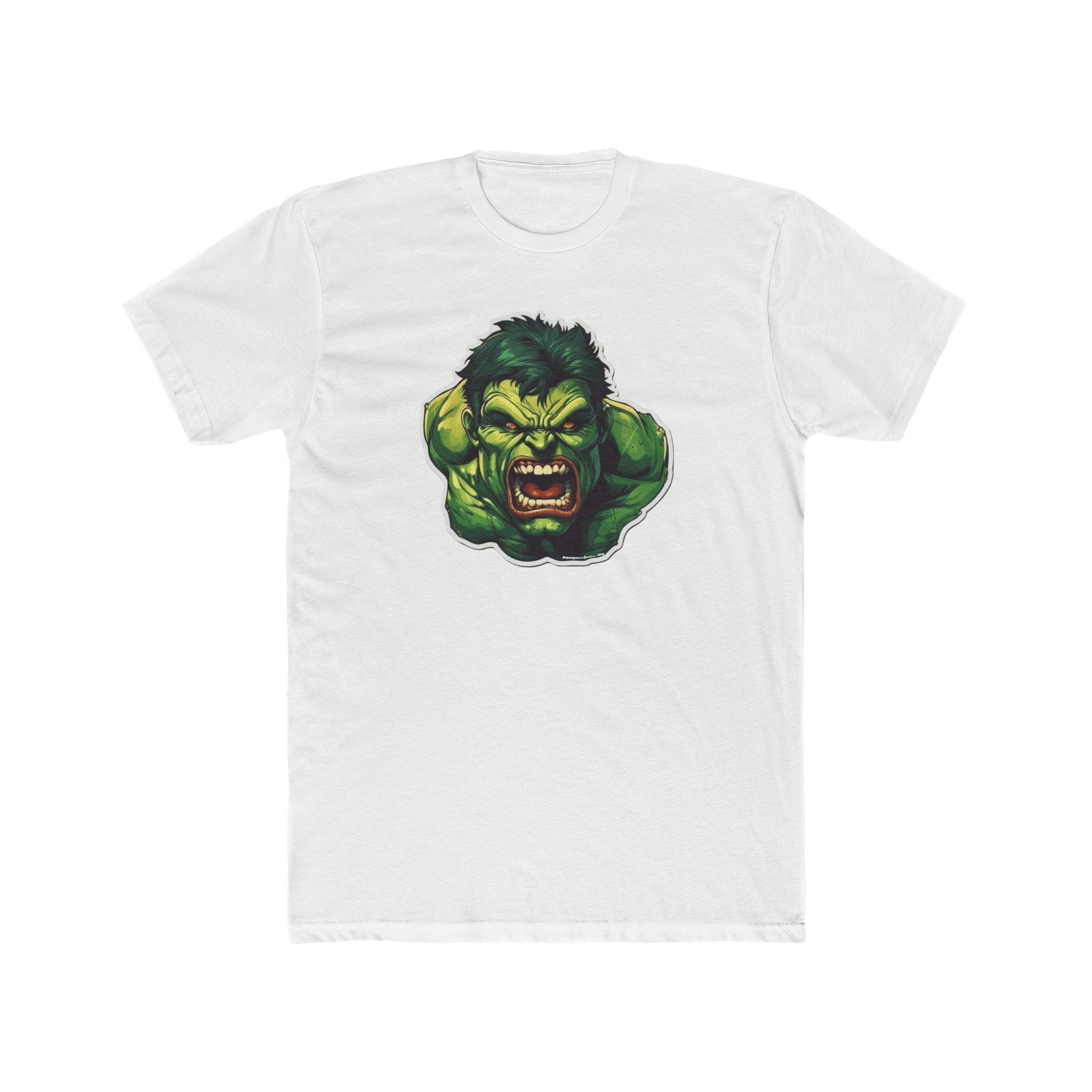Men's Cotton Crew Tee - Superheroes Collection - Hulk 02