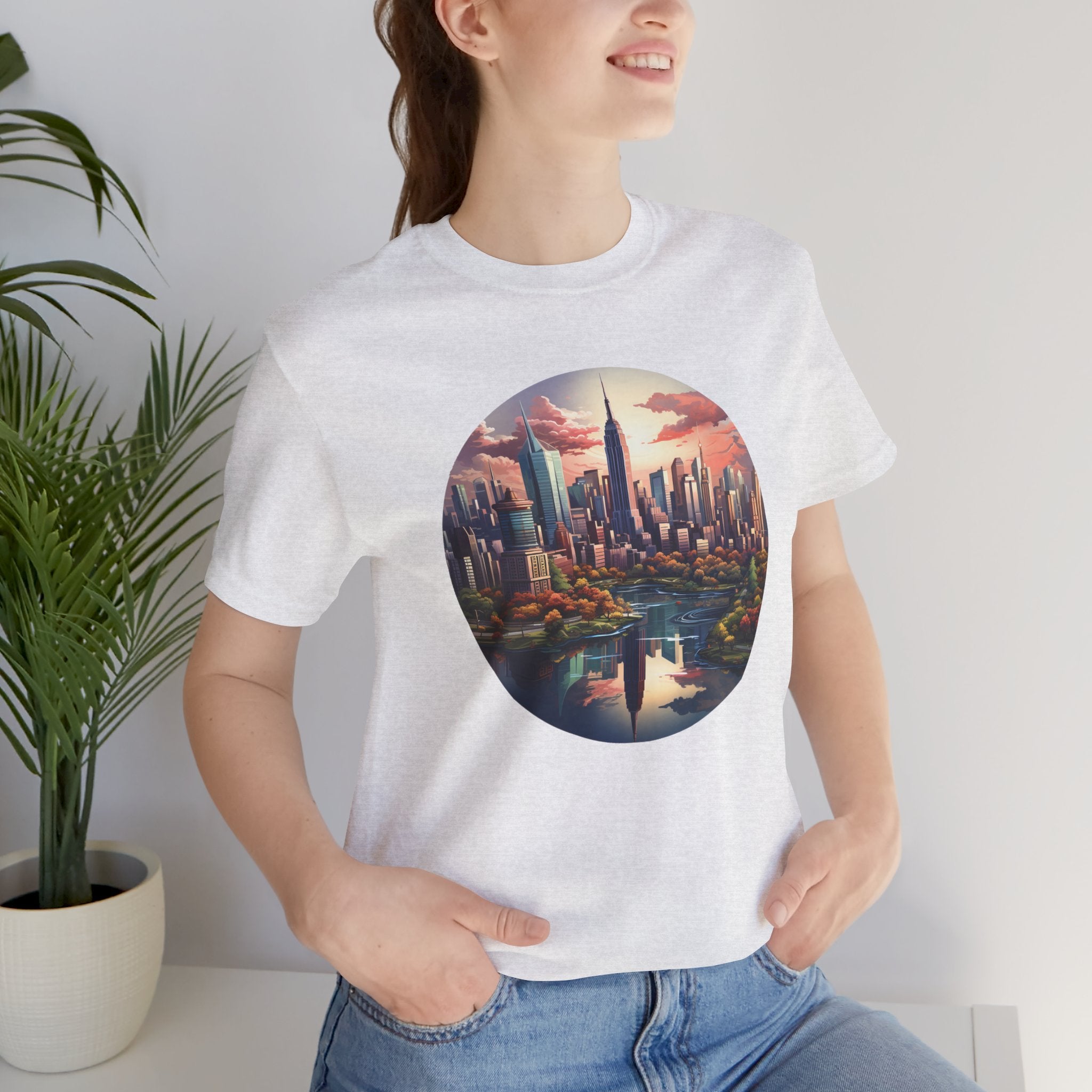 Unisex Jersey Short Sleeve Tee - Isometric Designs 09