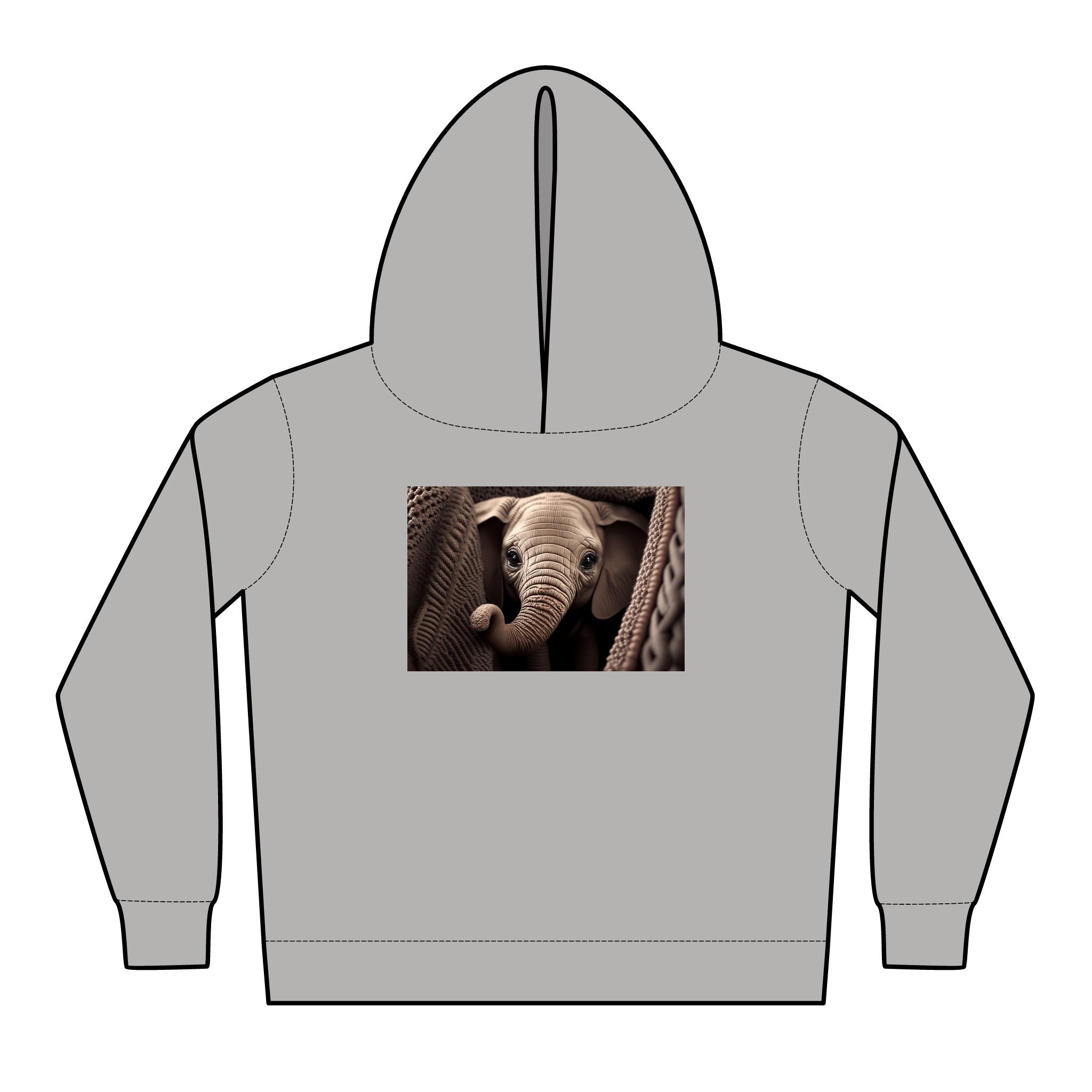 Toddler Pullover Fleece Hoodies - Digital Designs 15