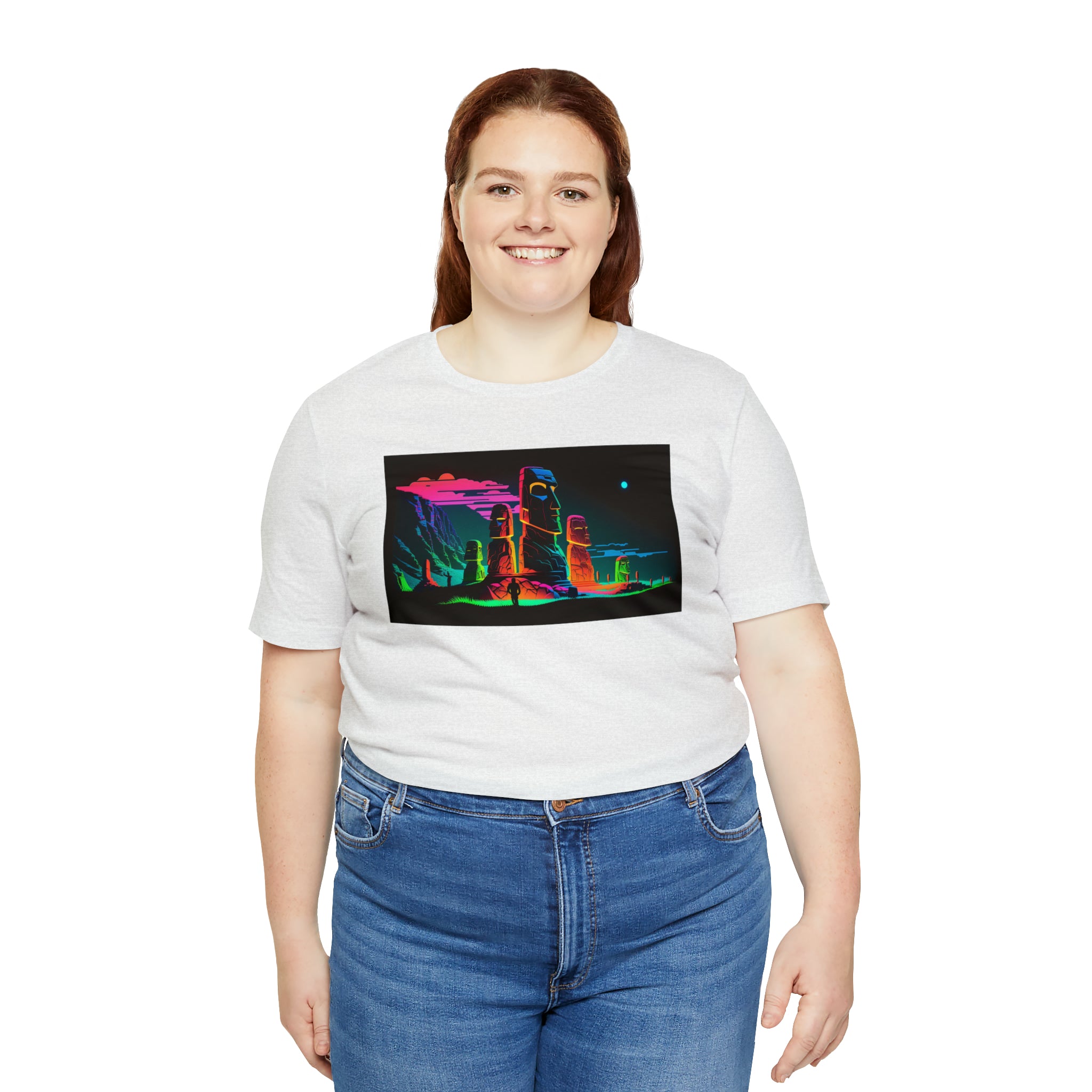 Unisex Jersey Short Sleeve Tee - Easter Islands, Chile