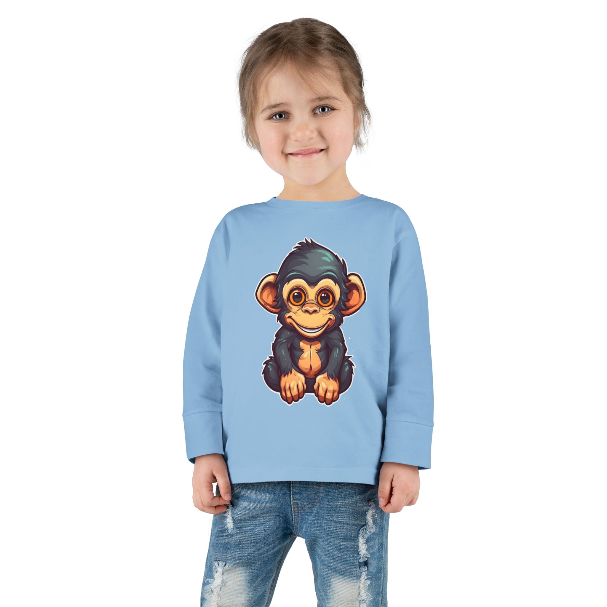 Toddler Long Sleeve Tee - Chimpanzee Infant