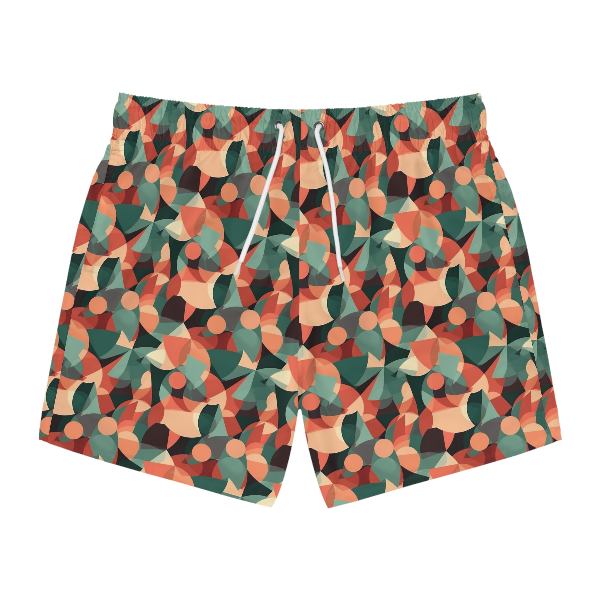 Swim Trunks (AOP) - Seamless Abstract Designs 03