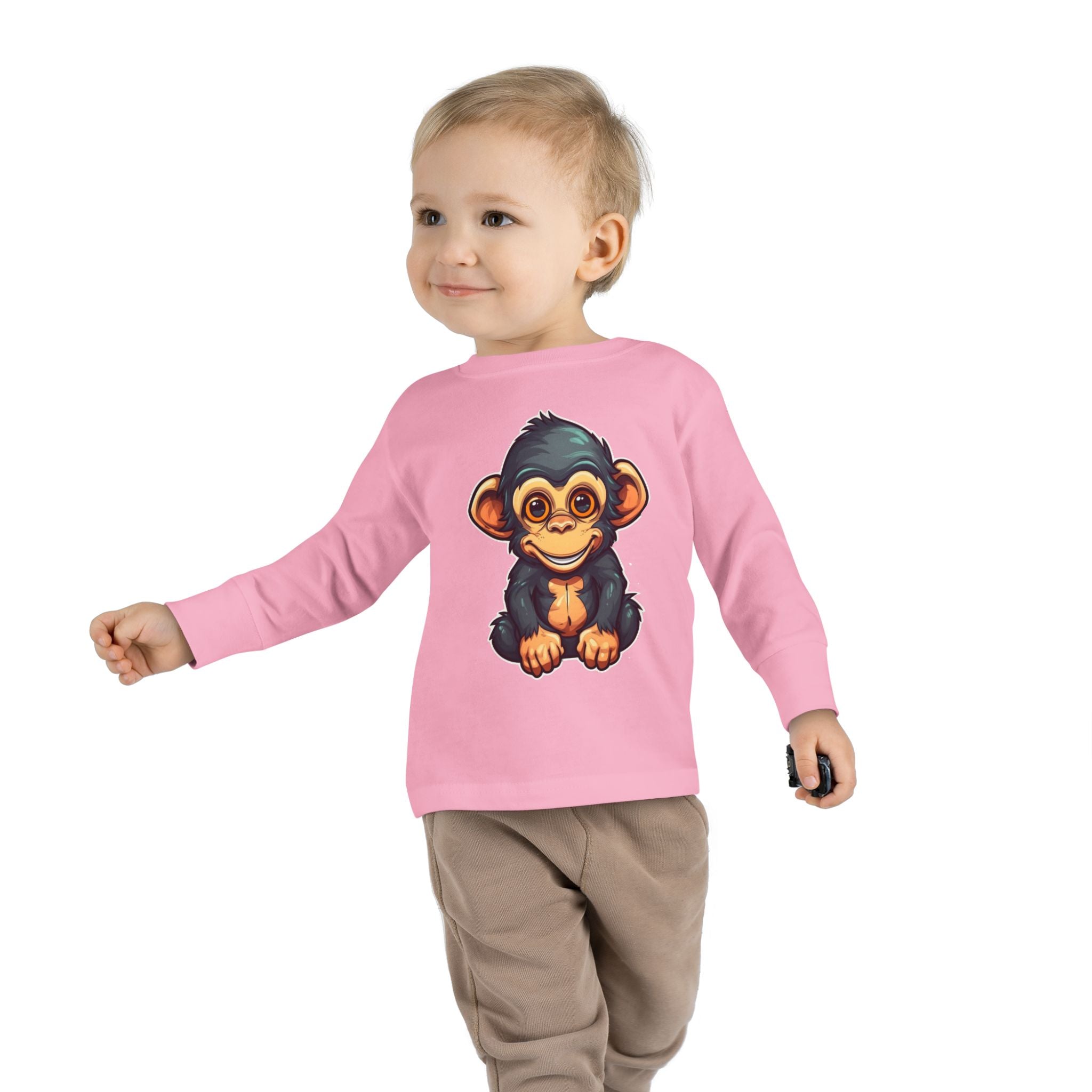 Toddler Long Sleeve Tee - Chimpanzee Infant