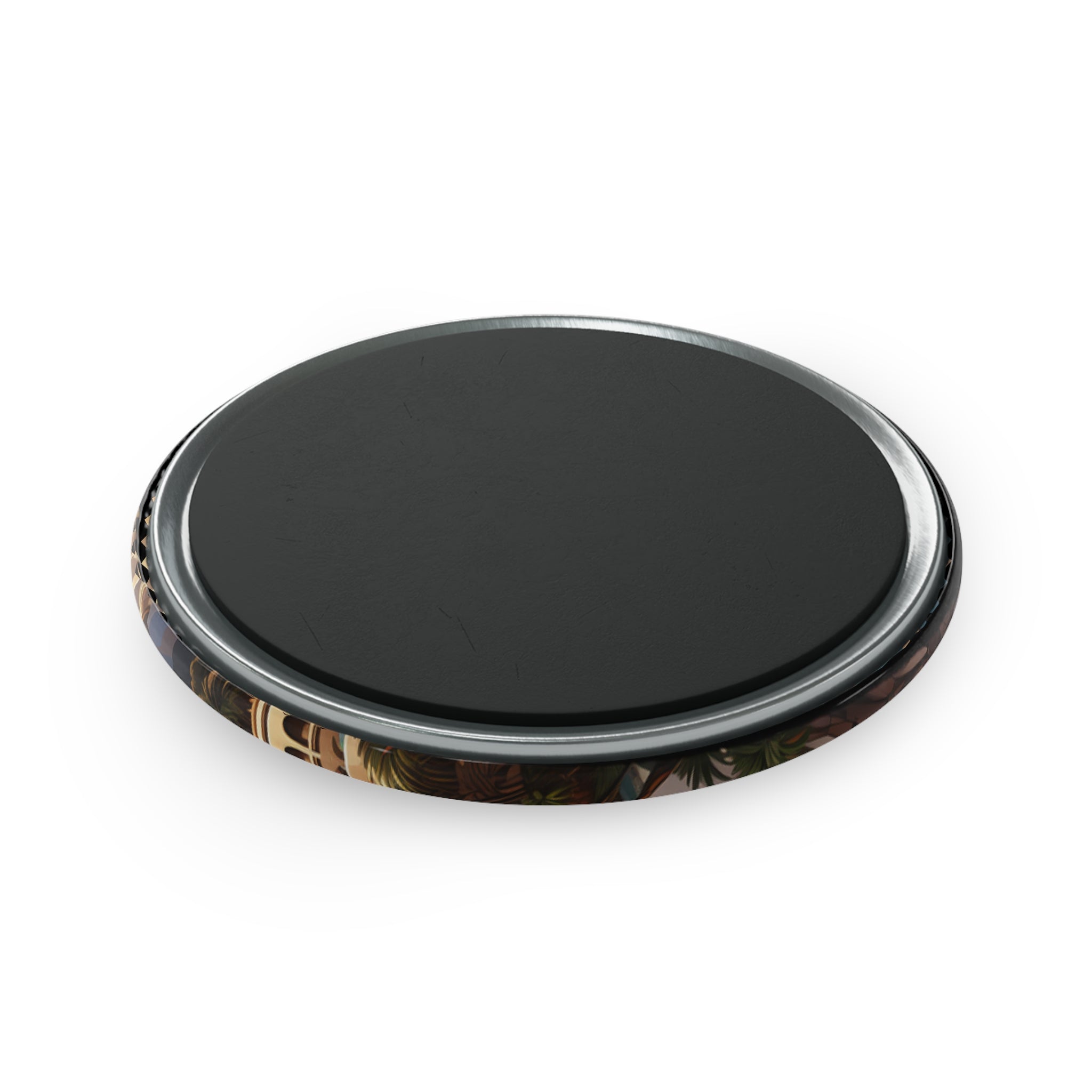 Button Magnet, Round (1 & 10 pcs) - Isometric City Designs 09