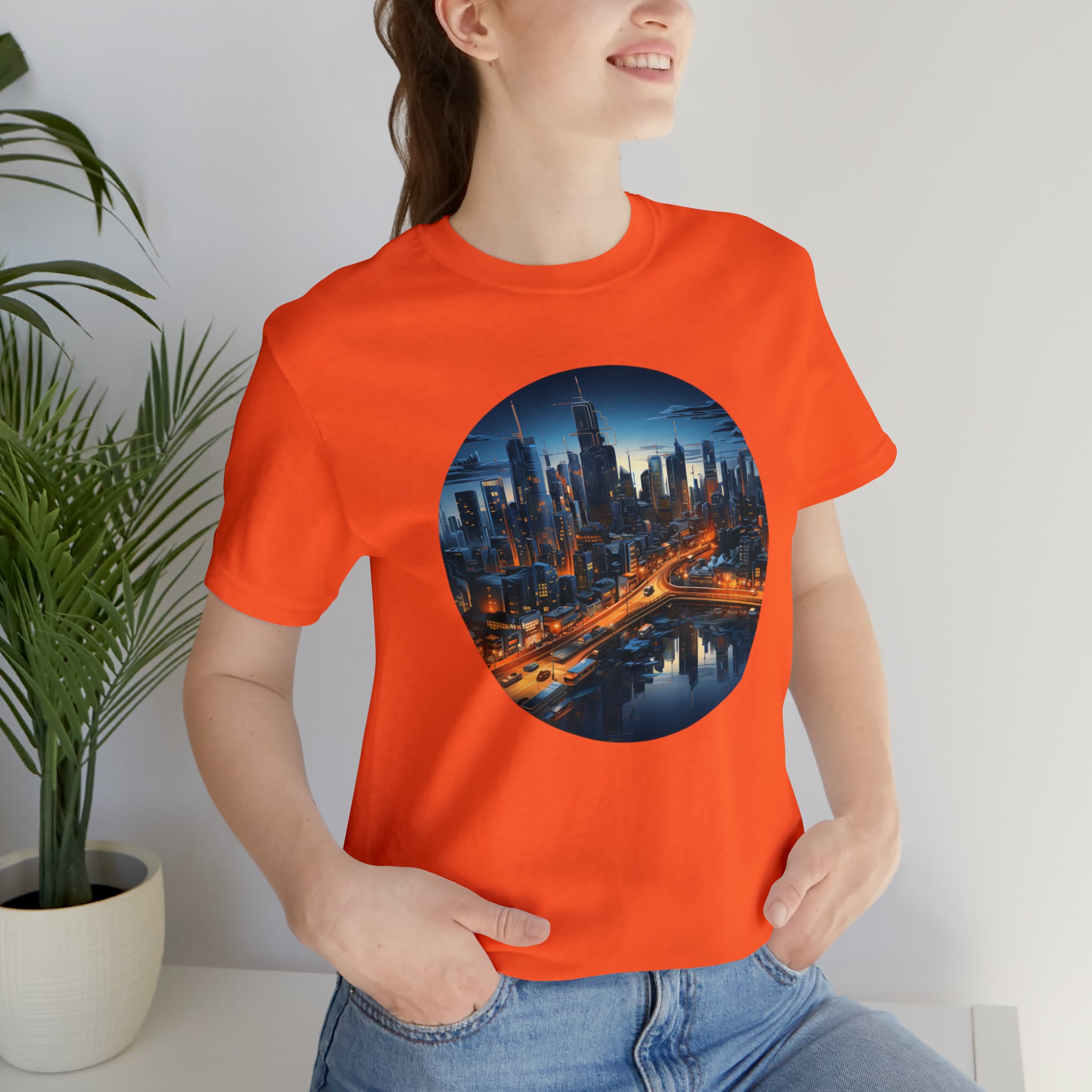 Unisex Jersey Short Sleeve Tee - Isometric Designs 06